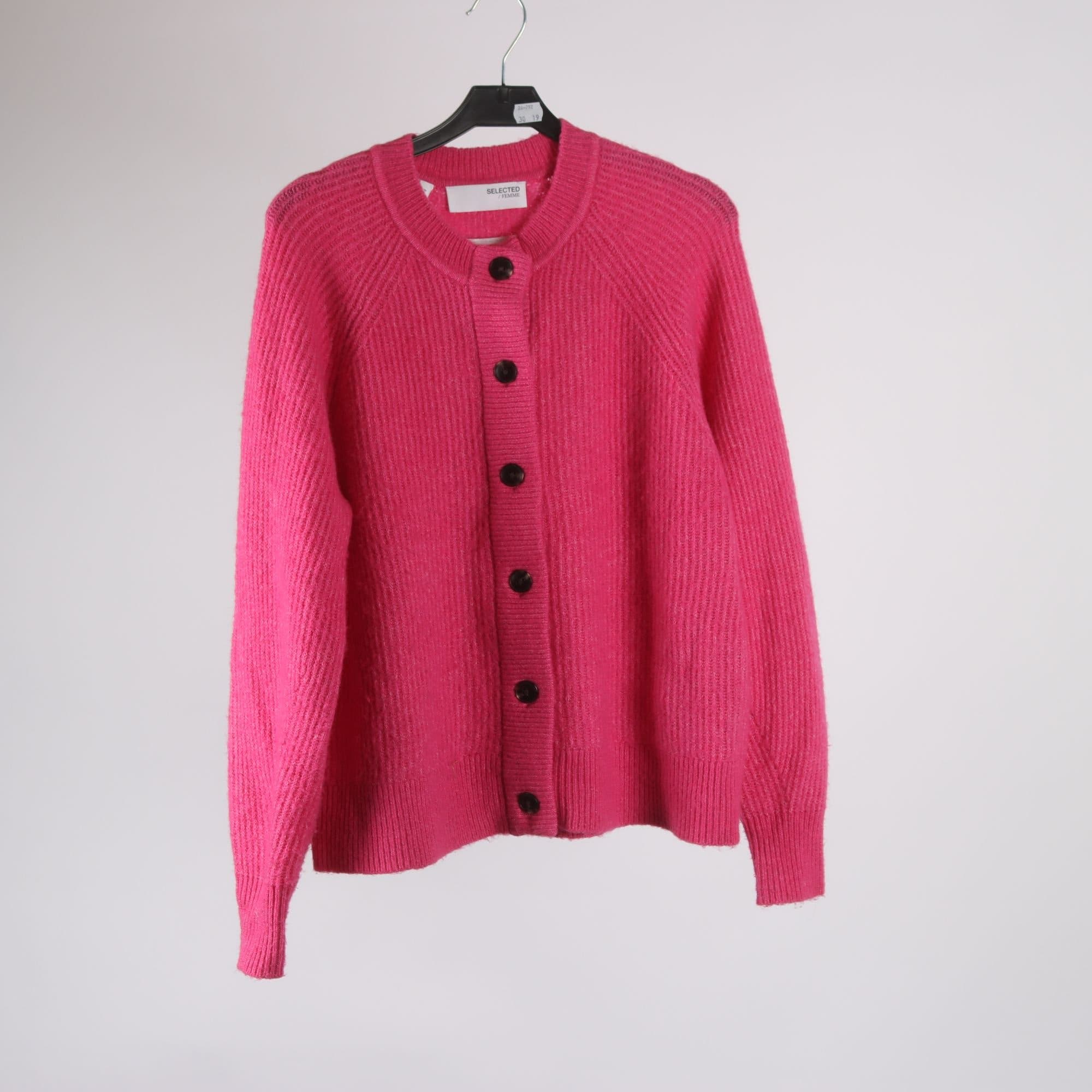 Stickad kofta, Selected Femme, stl. S