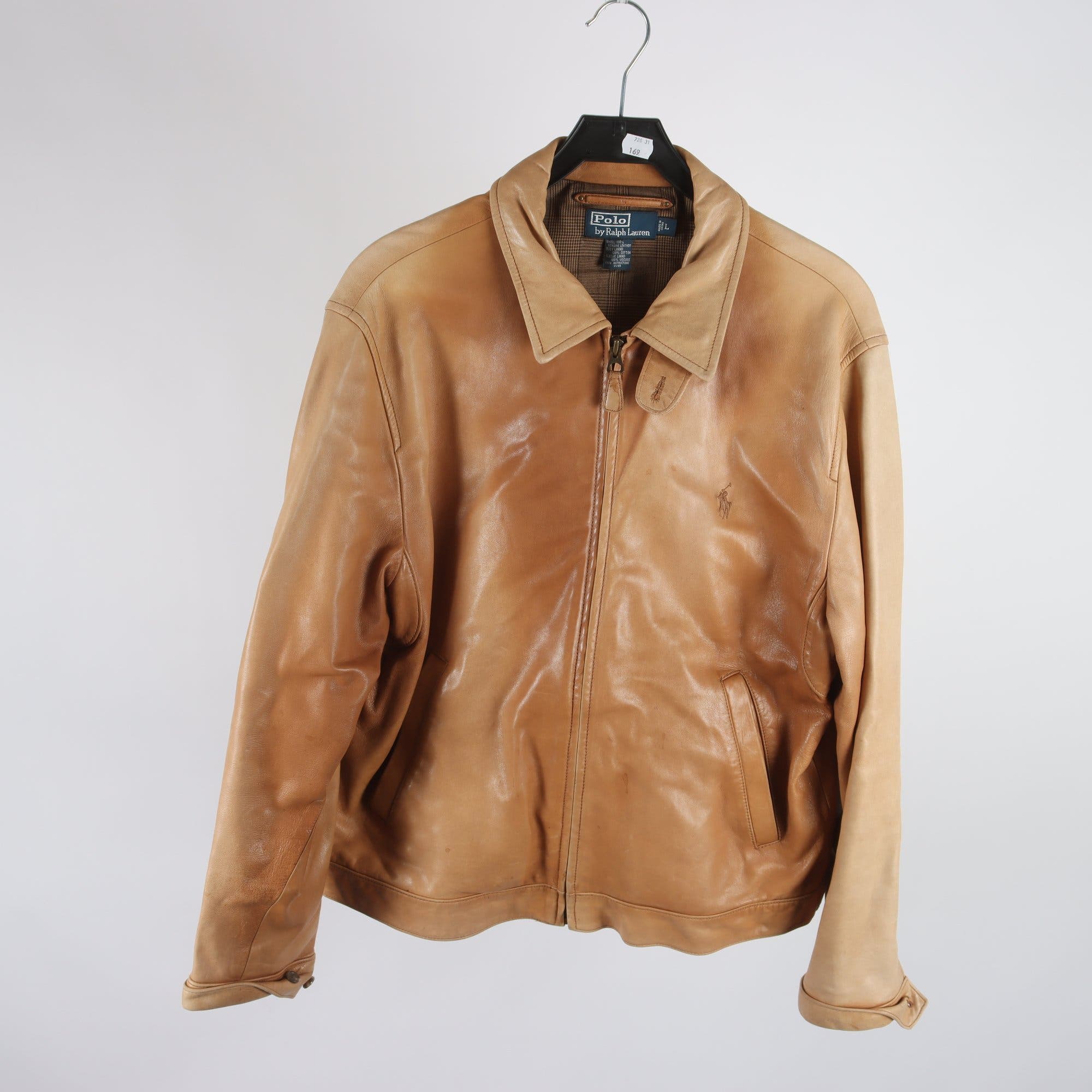 Skinnjacka, Polo Ralph Lauren, beige, stl. L