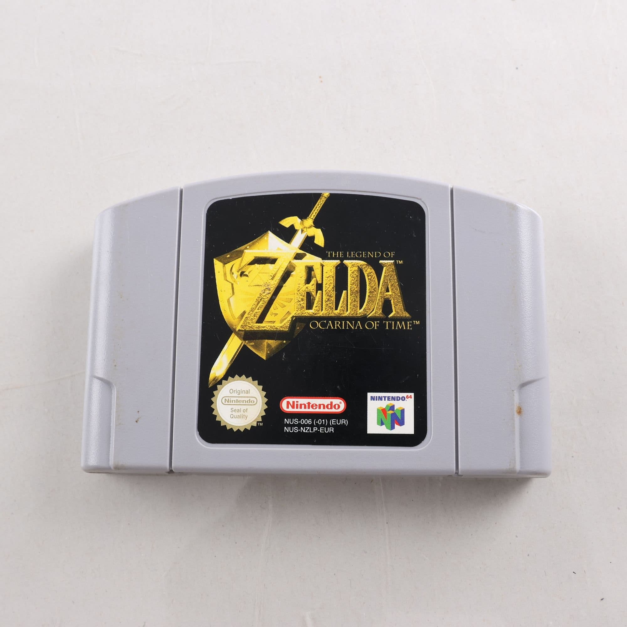 Nintendo 64 spel, ”The legend of Zelda: Ocarina of time”.