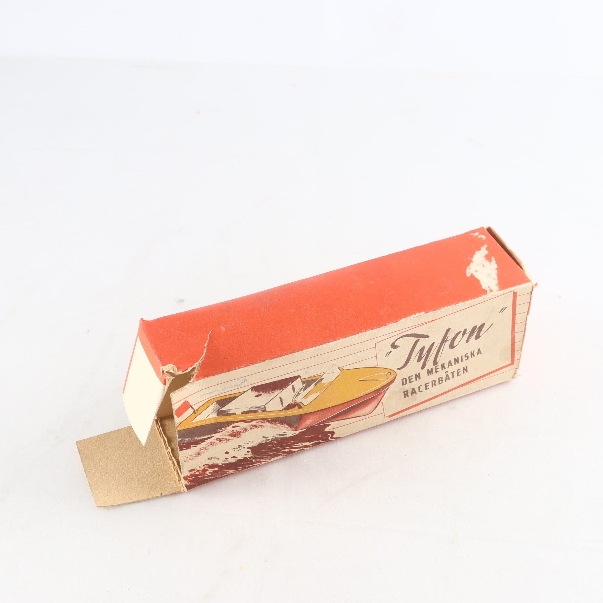 Båt, Tyfon, retro.