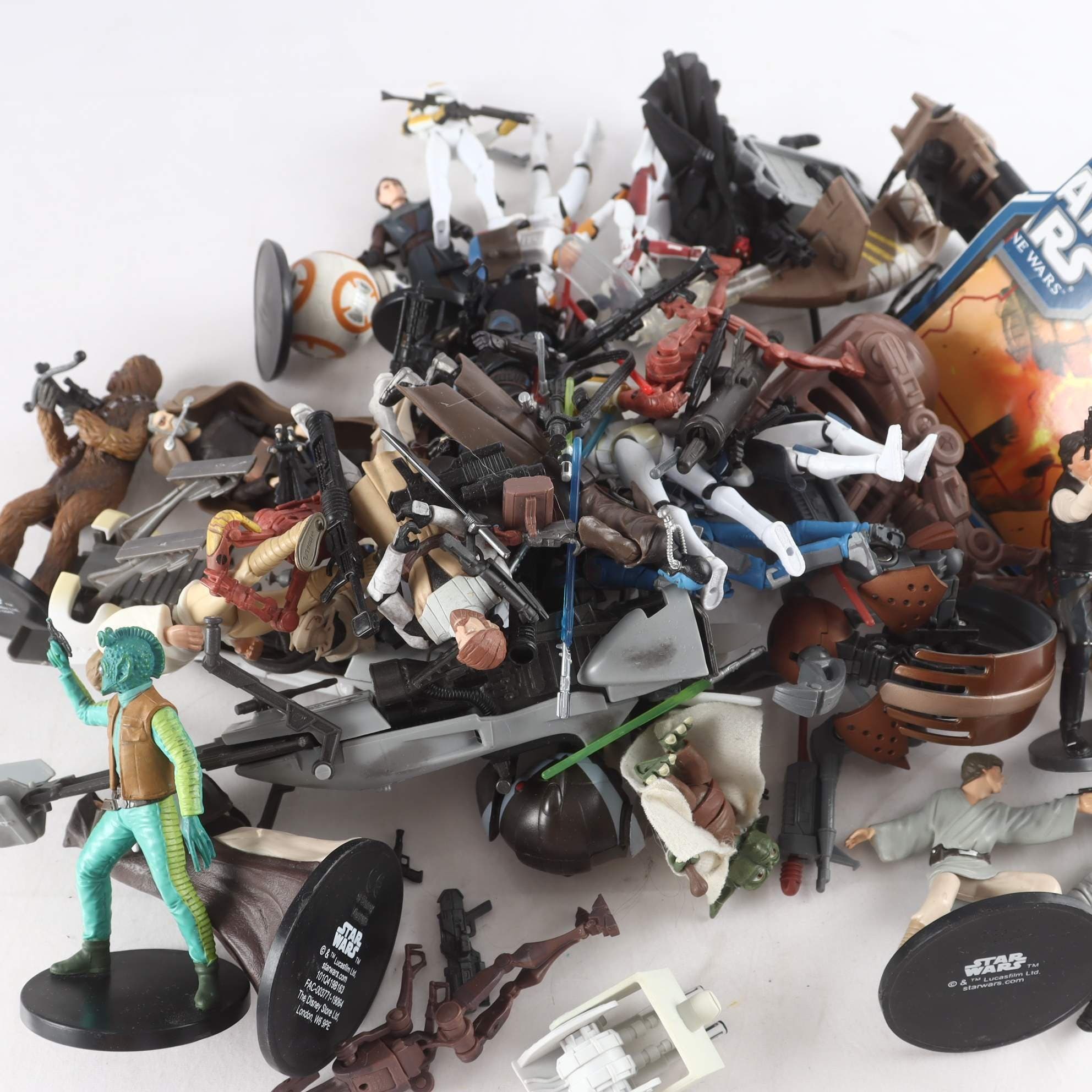 Figurer, Star Wars, blandat, nyare.