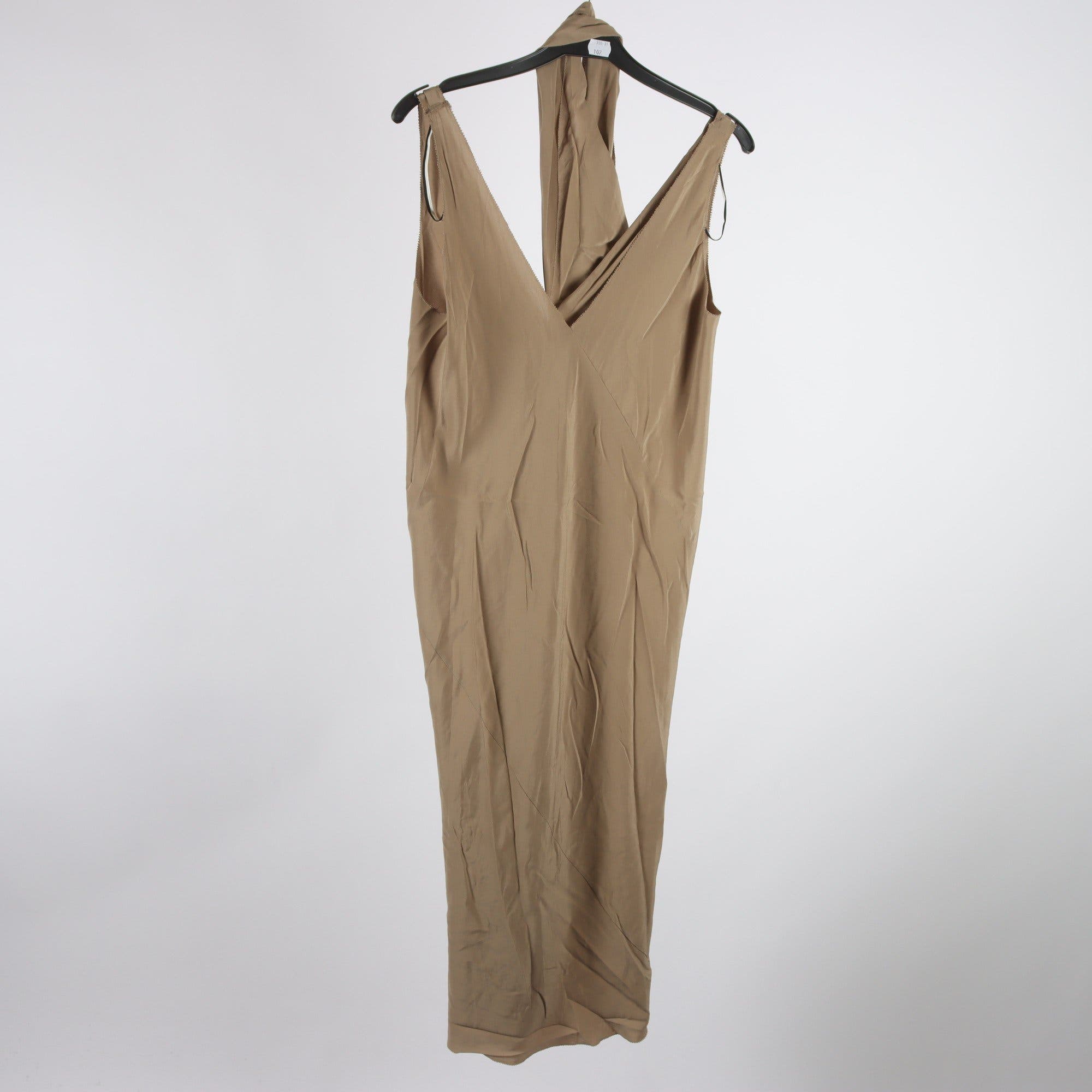 Klänning, COS, brun beige, stl. 36