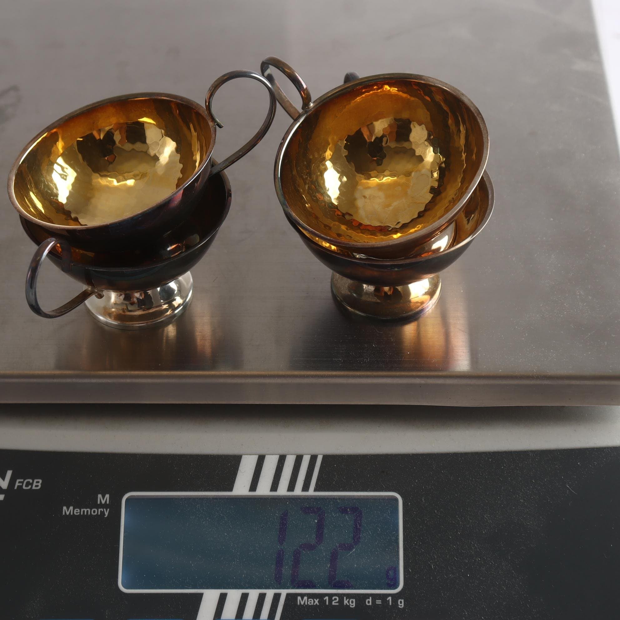 Punschmuggar, silver, kattfot