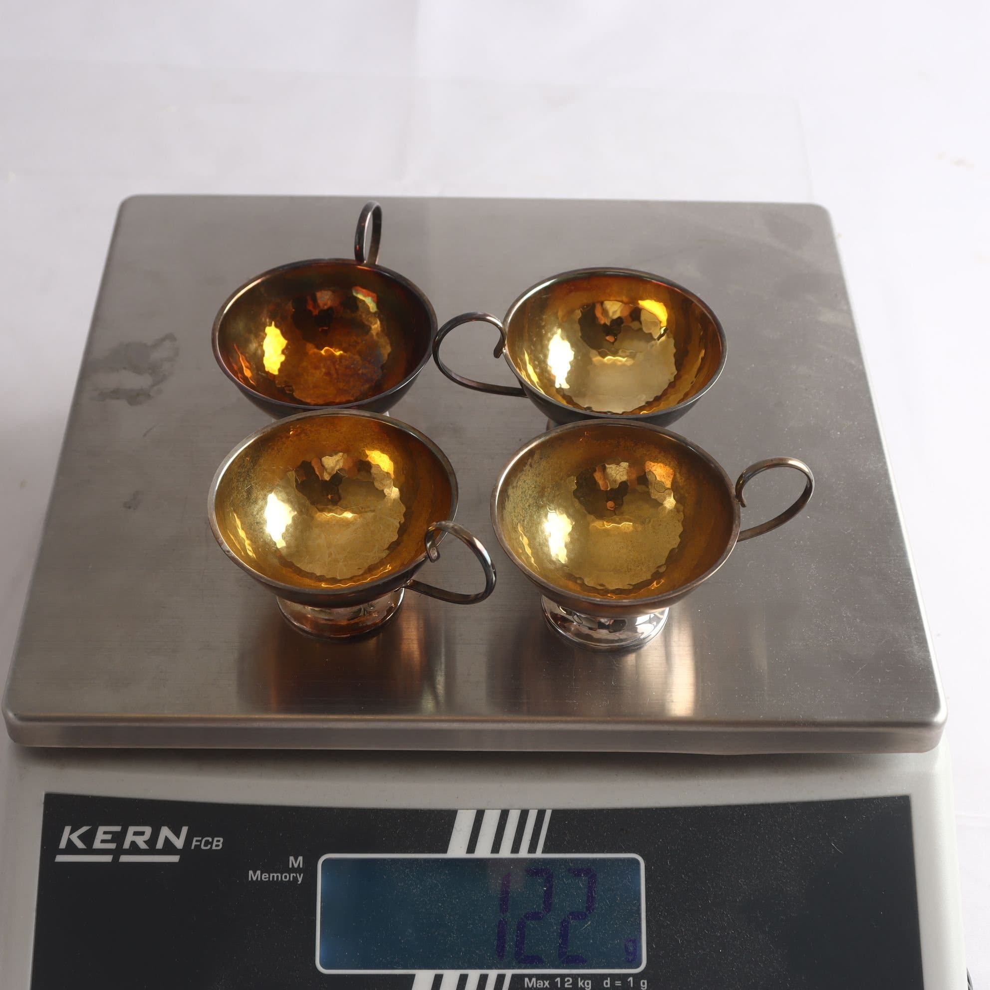 Punschmuggar, silver, kattfot