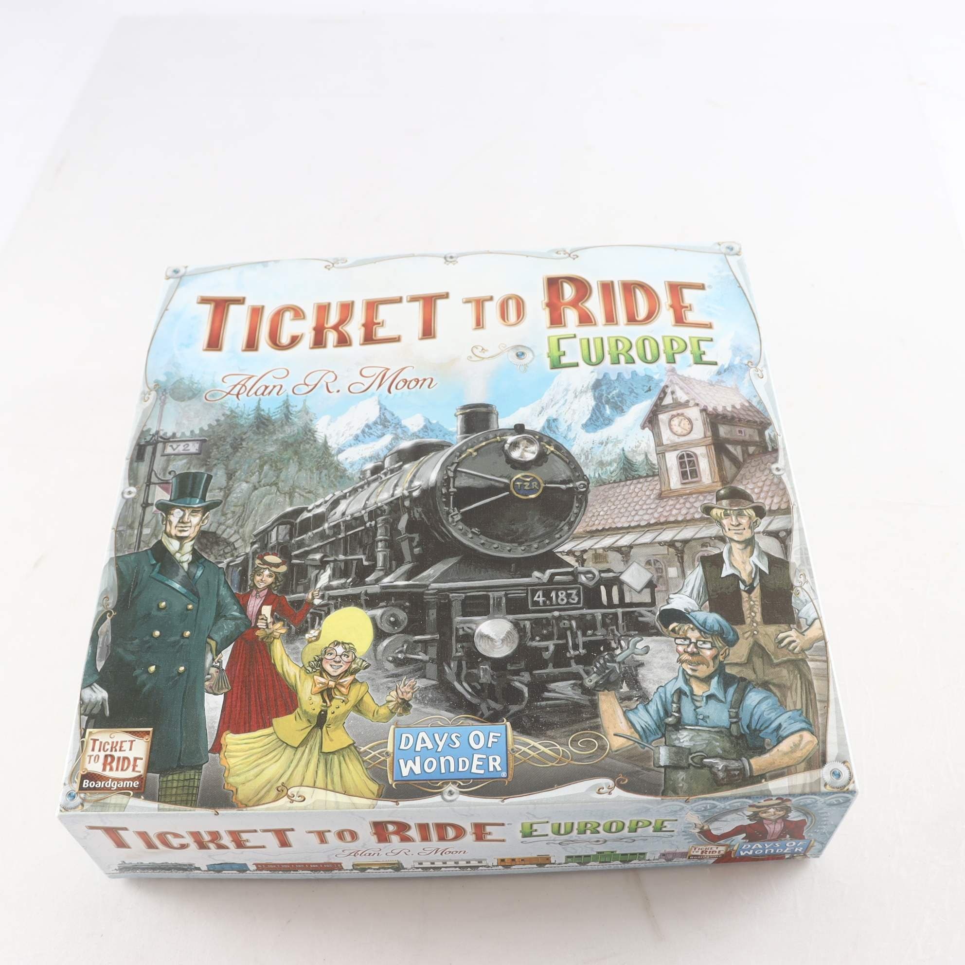 Spel, Ticket to ride, days of wonder.