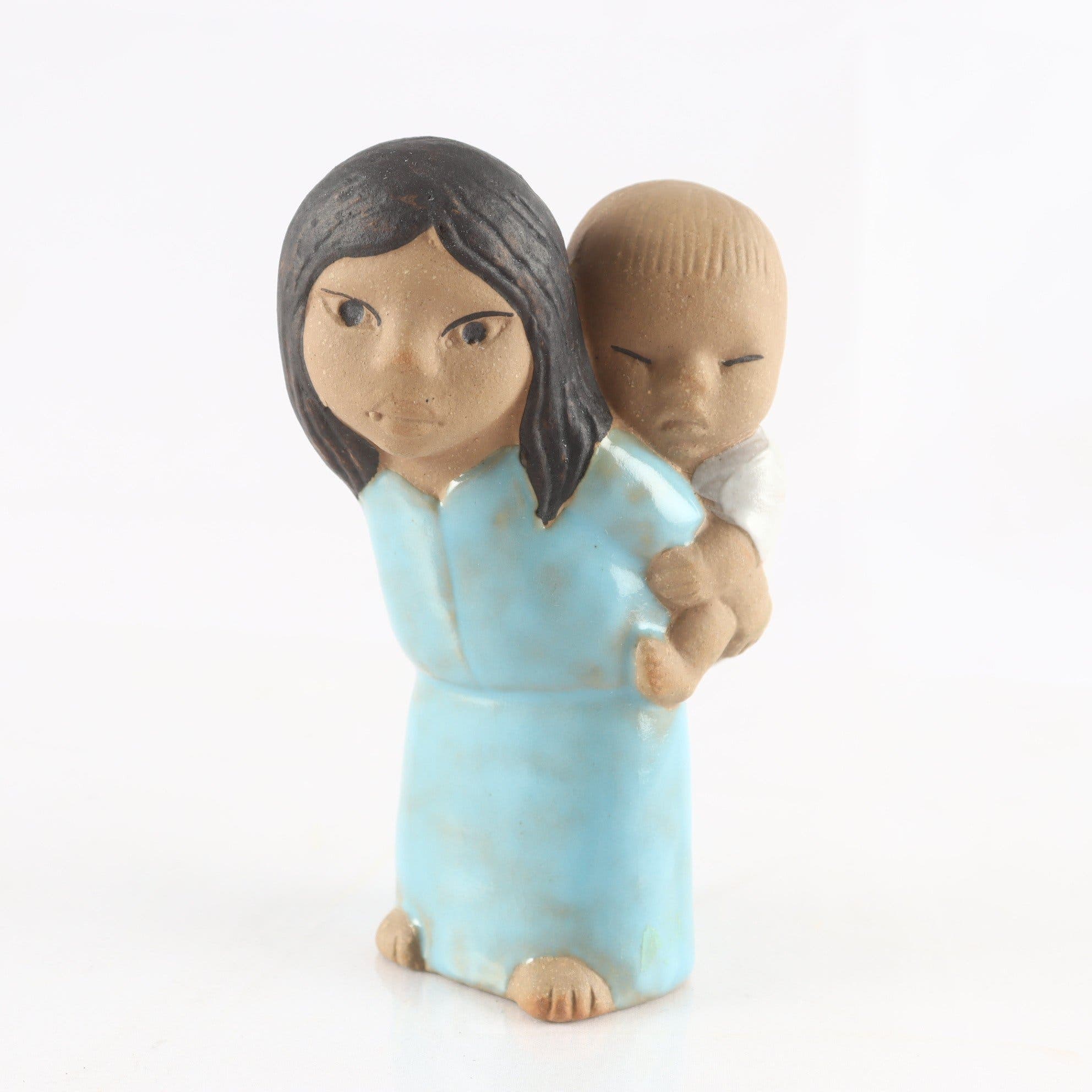 Figurin, stengods, Öst, Lisa Larson, Gustavsberg