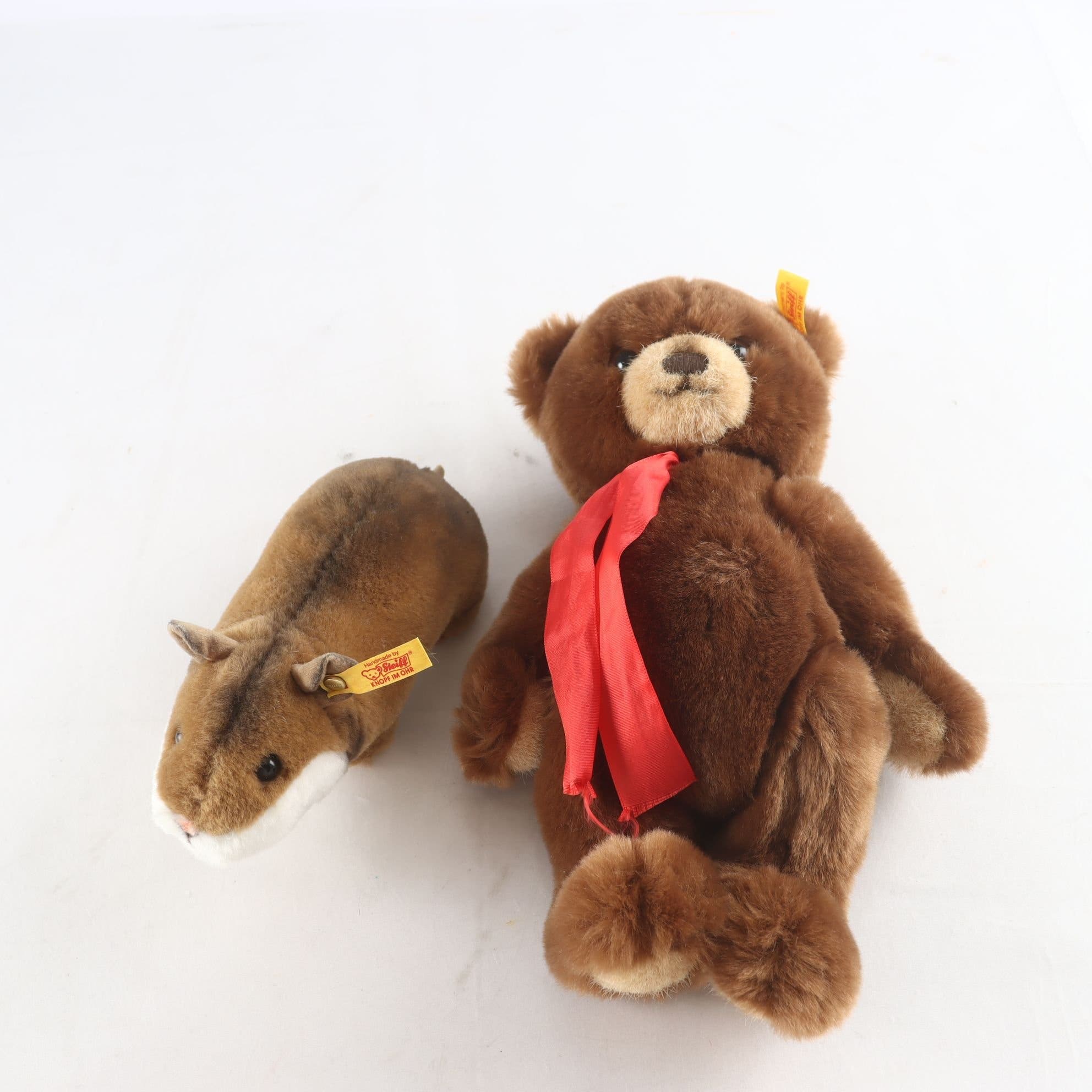 Mjukisdjur, Steiff,2 st.