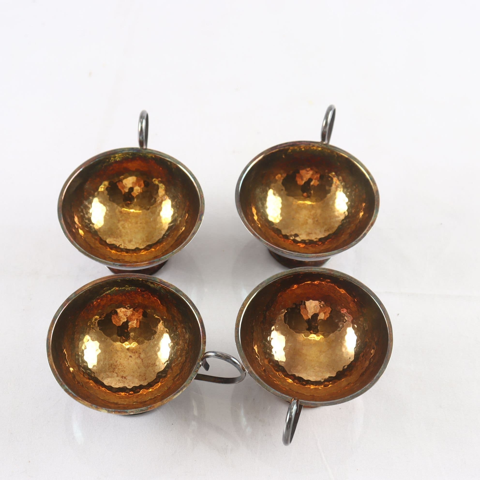 Punschmuggar, silver, GAB, Stockholm, 1967, 4 st