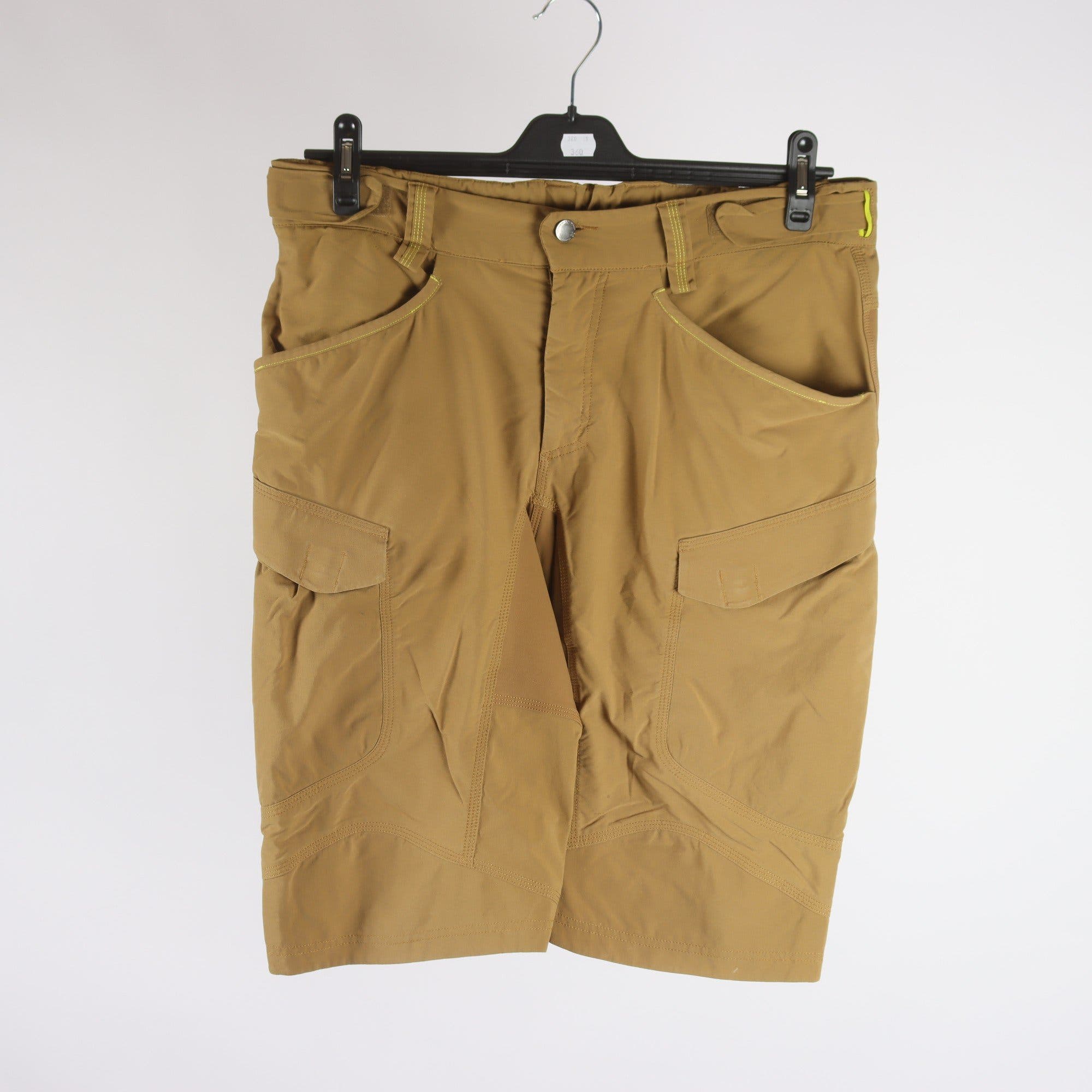 Shorts, Haglöfs, senapsgul, stl. L.