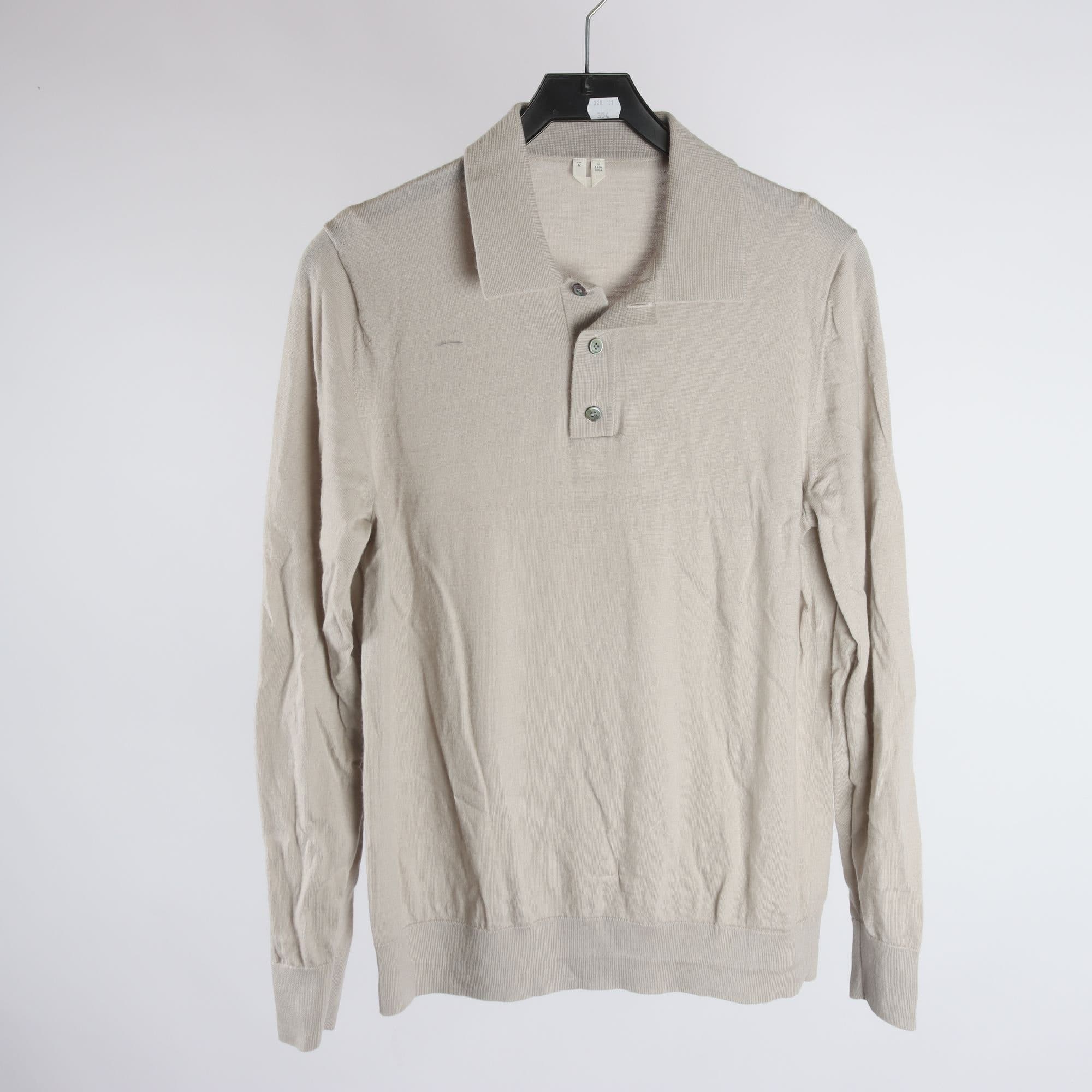 Tröja, Arket, grå/beige, 100% ull, stl. M.