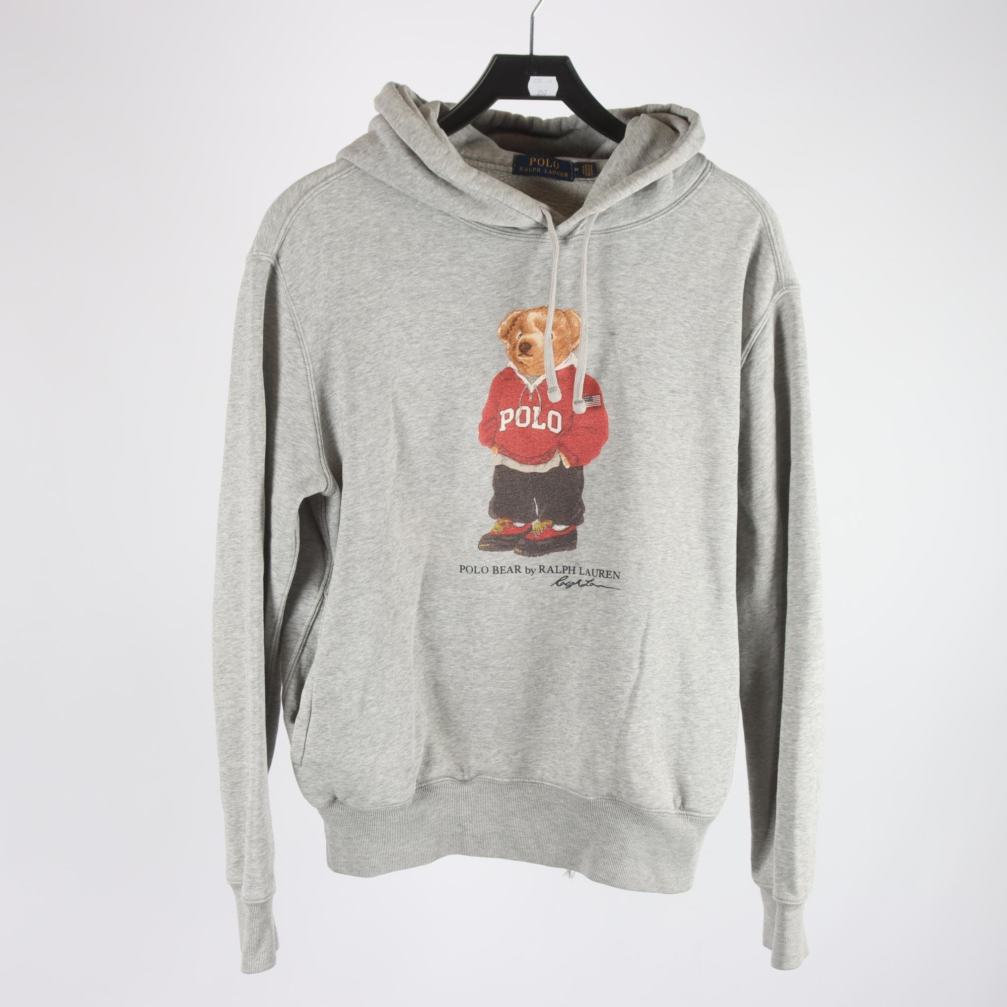 Hoodie, Polo Ralph Lauren, grå, stl. M.