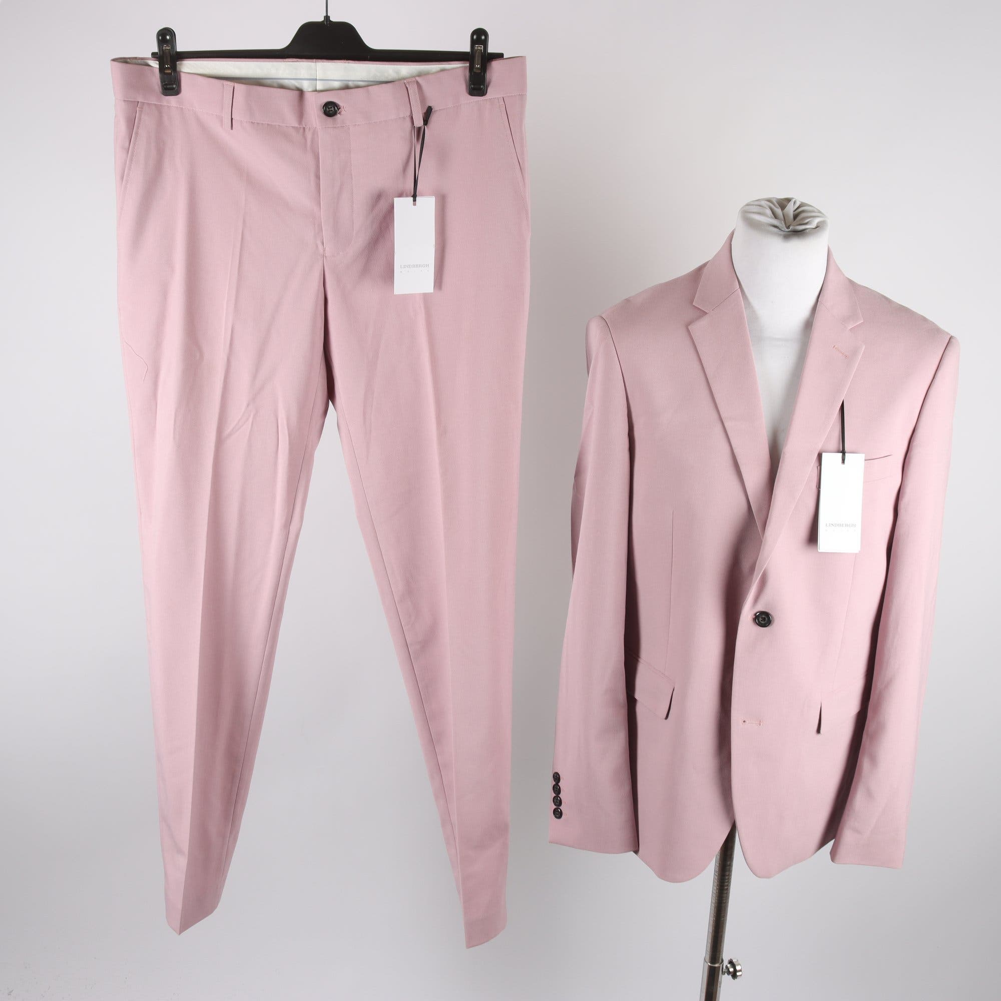 Kostym, Lindbergh, ljuslila, slim fit, stl. 54