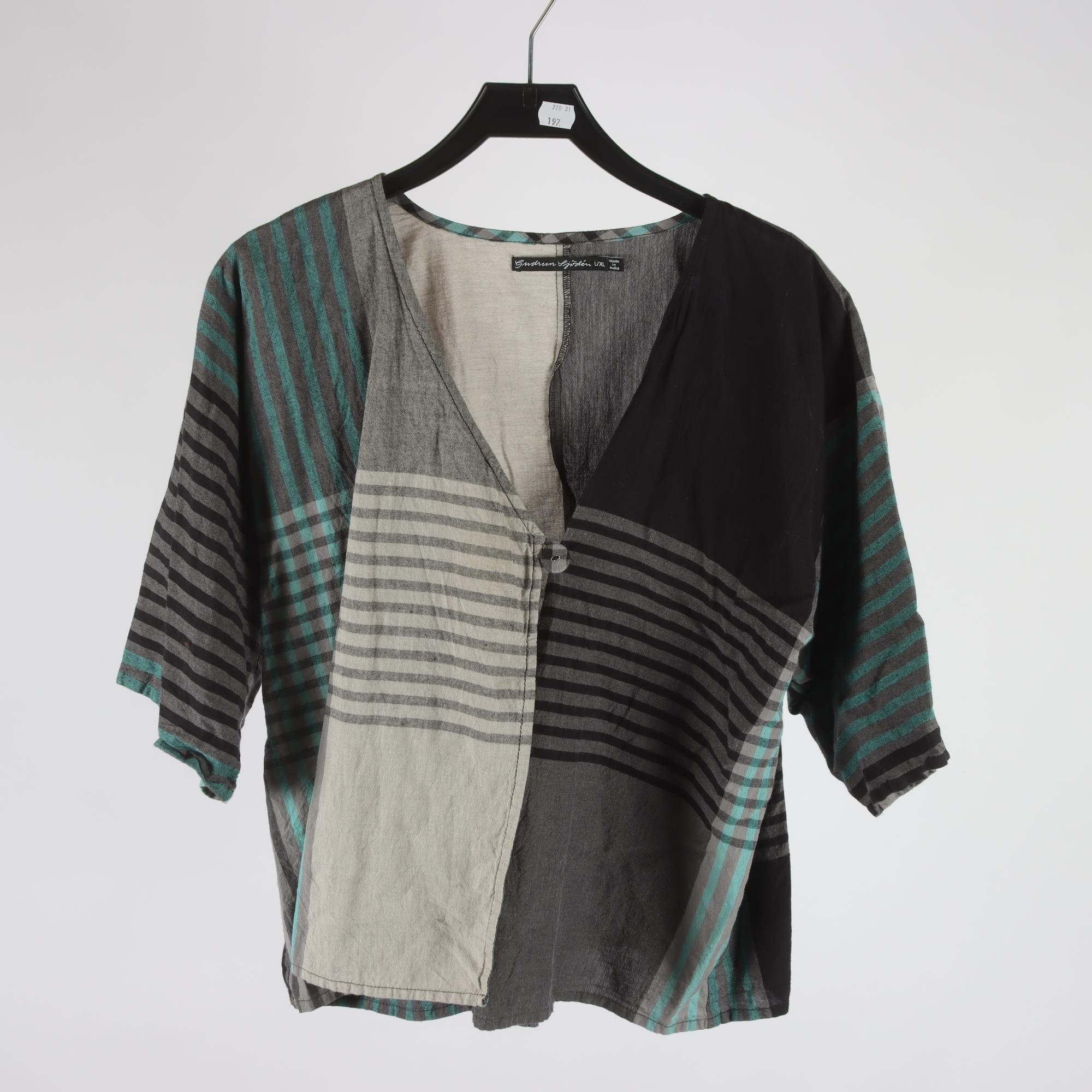 Blus, Gudrun Sjödén, flerfärgad, stl. L/XL