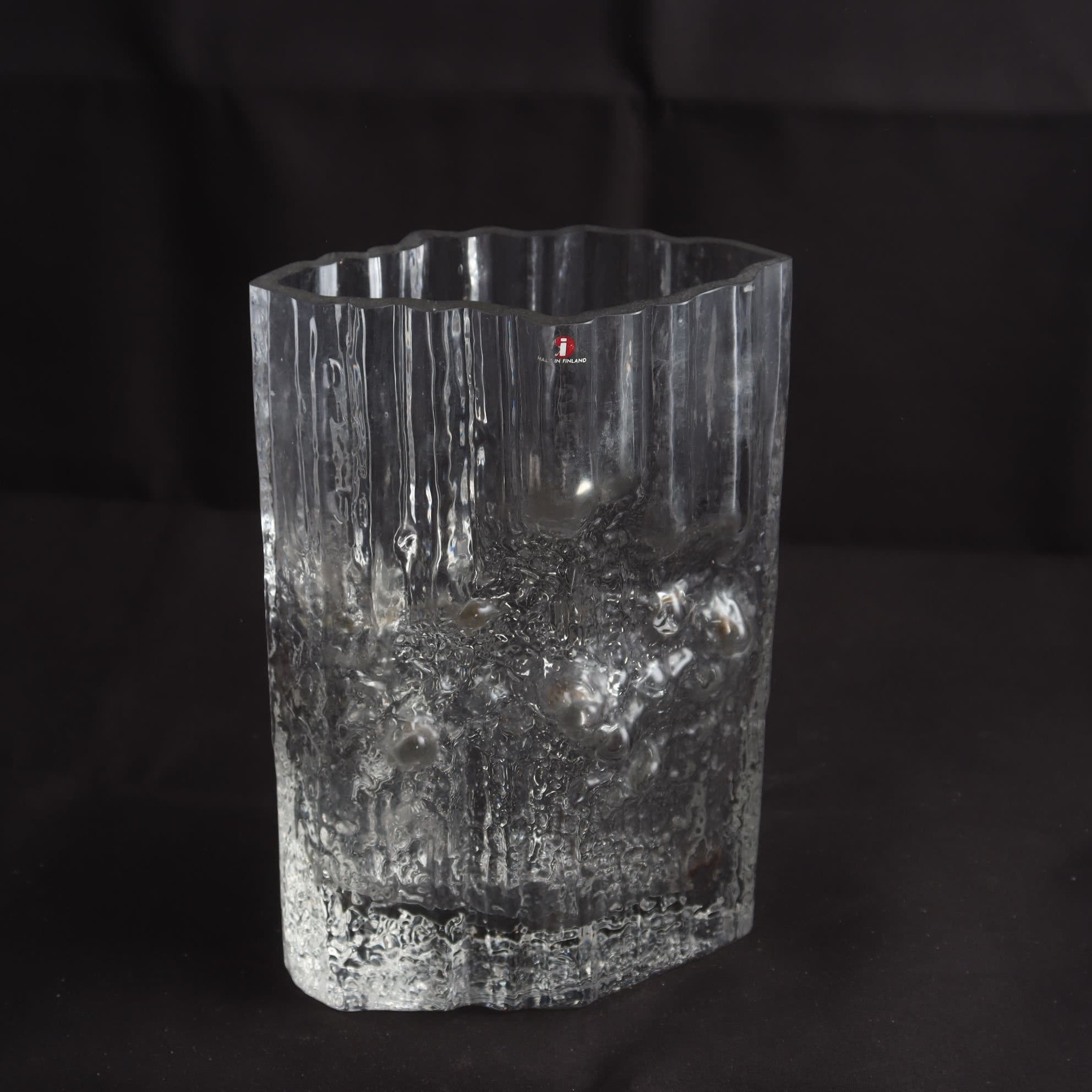 Vas, glas, Tapio Wirkkala, ”Avena”, IIttala, Samfraktas ej.