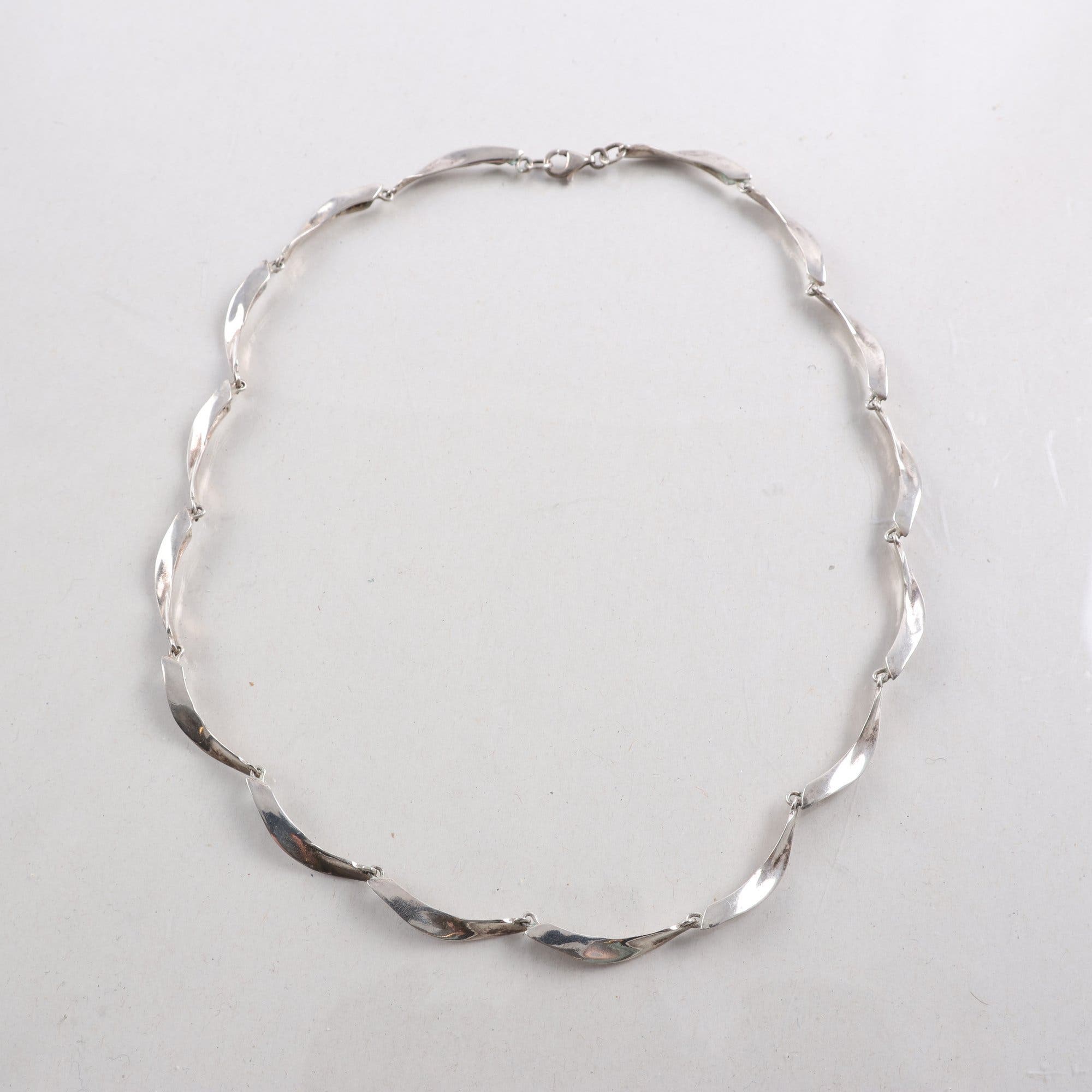 Halsband, silver