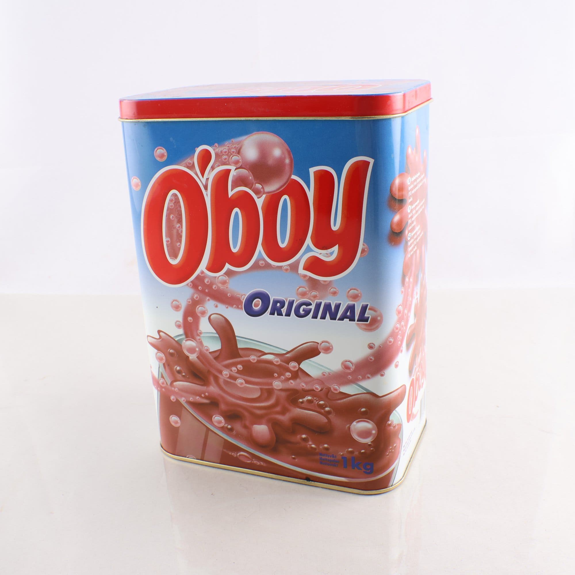 O´boy plåtburk.