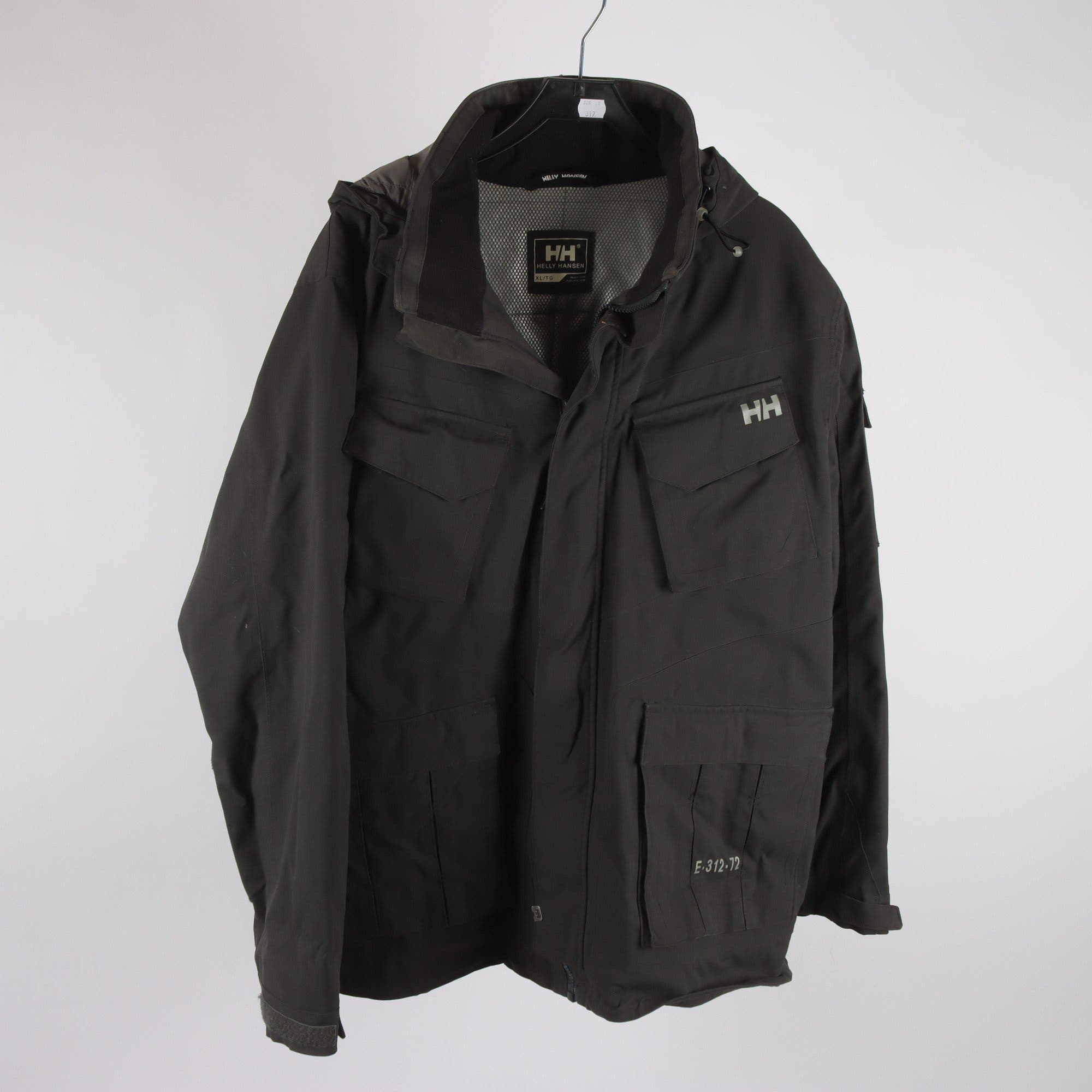 Vindjacka, Helly Hansen, grå, stl. XL.