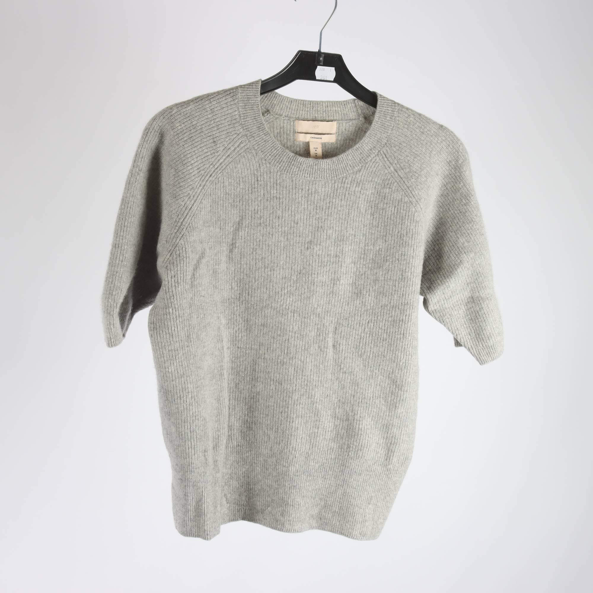 Tröja, H&M, grå, cashmere, stl. M.