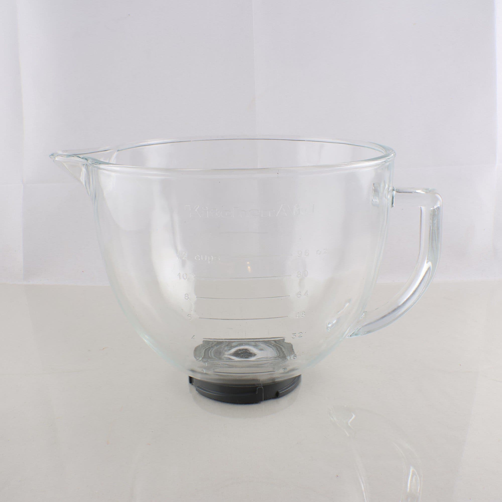 Kitchenaid glasskål, 4.7 L. Samfraktas ej.
