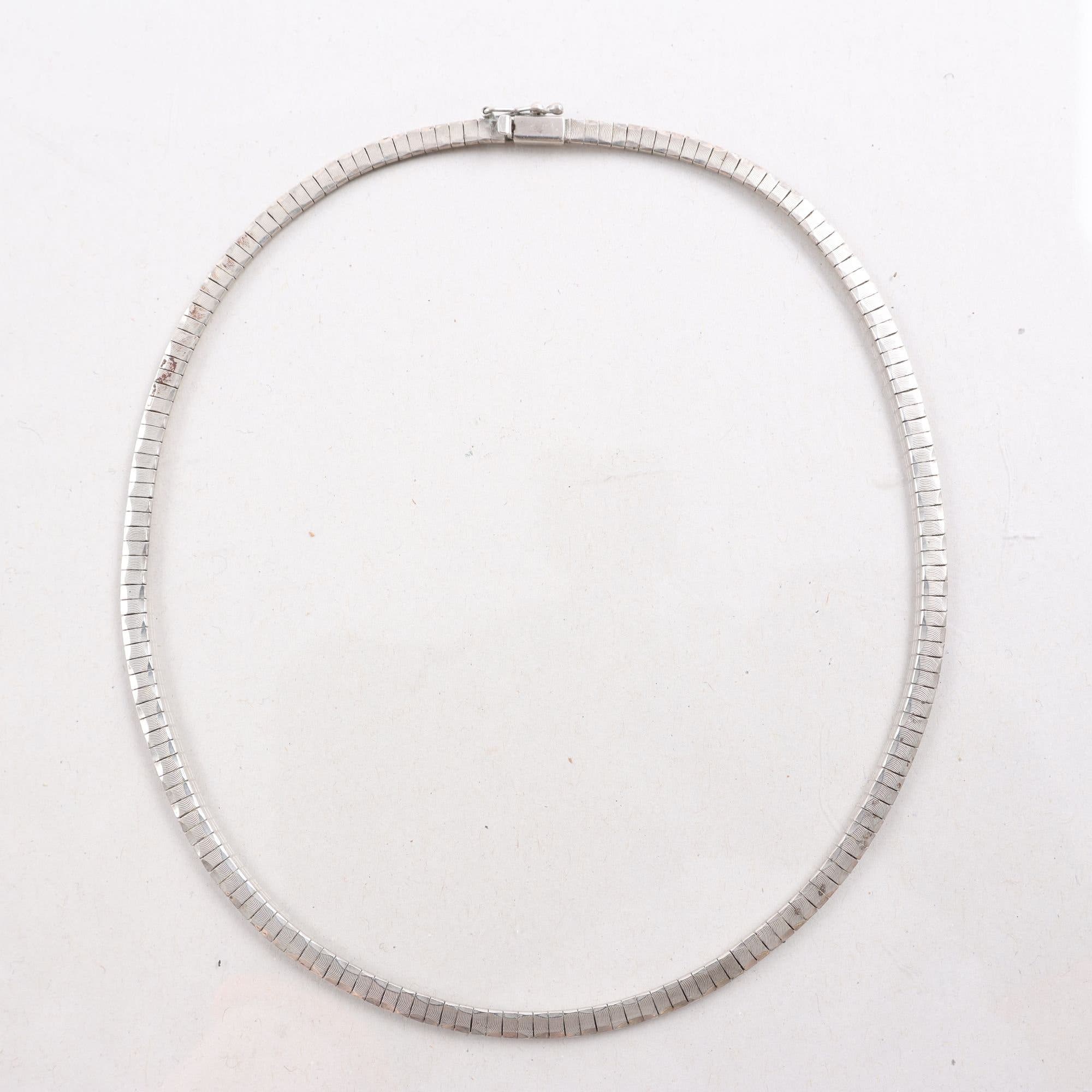 Halsband, silver