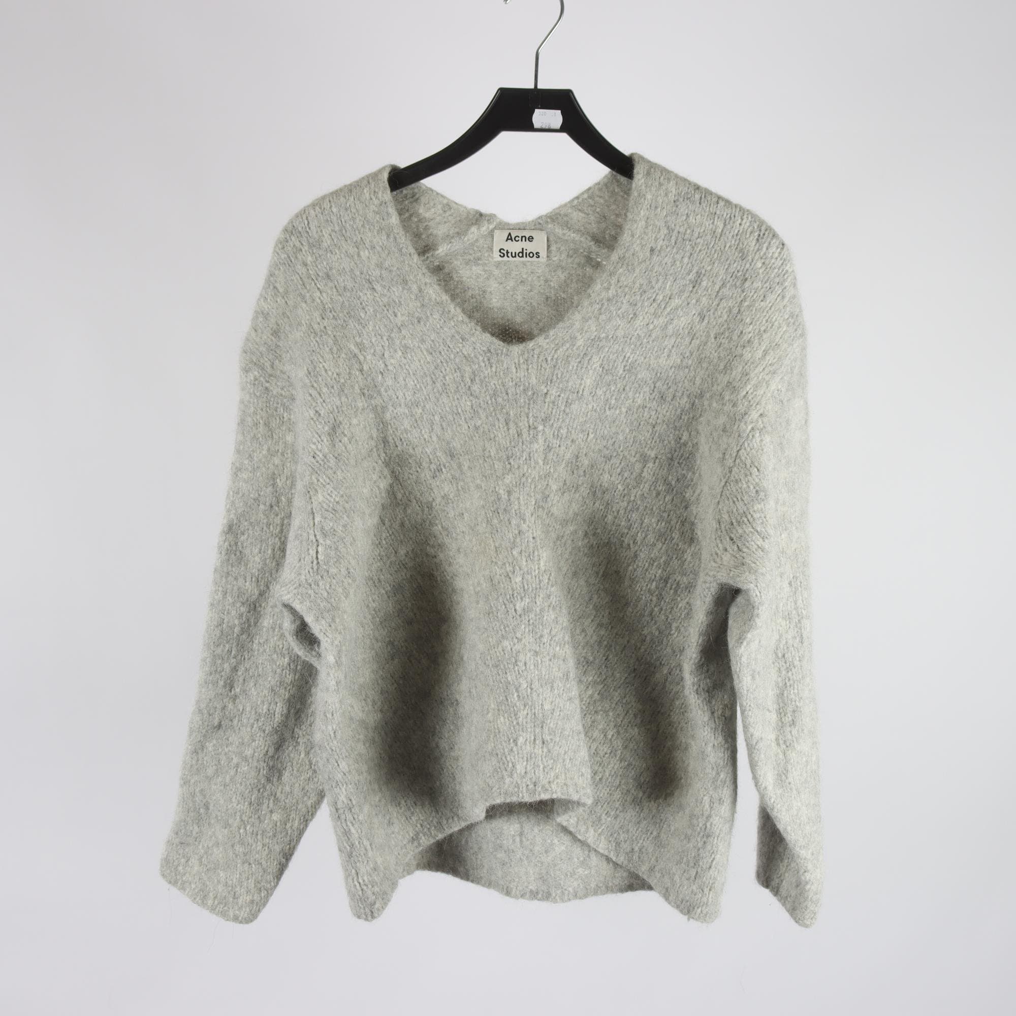 Tröja, Acne Studios, grå, ull, alpaca, stl. M.