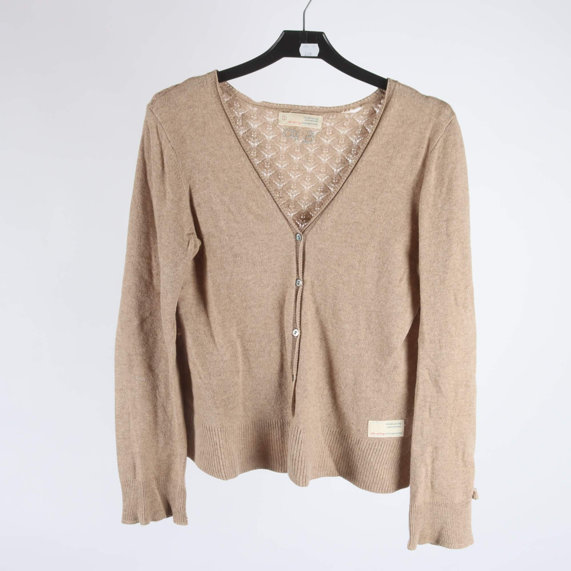 Kofta, Odd Molly, brun, 100% cashmere, stl. S.