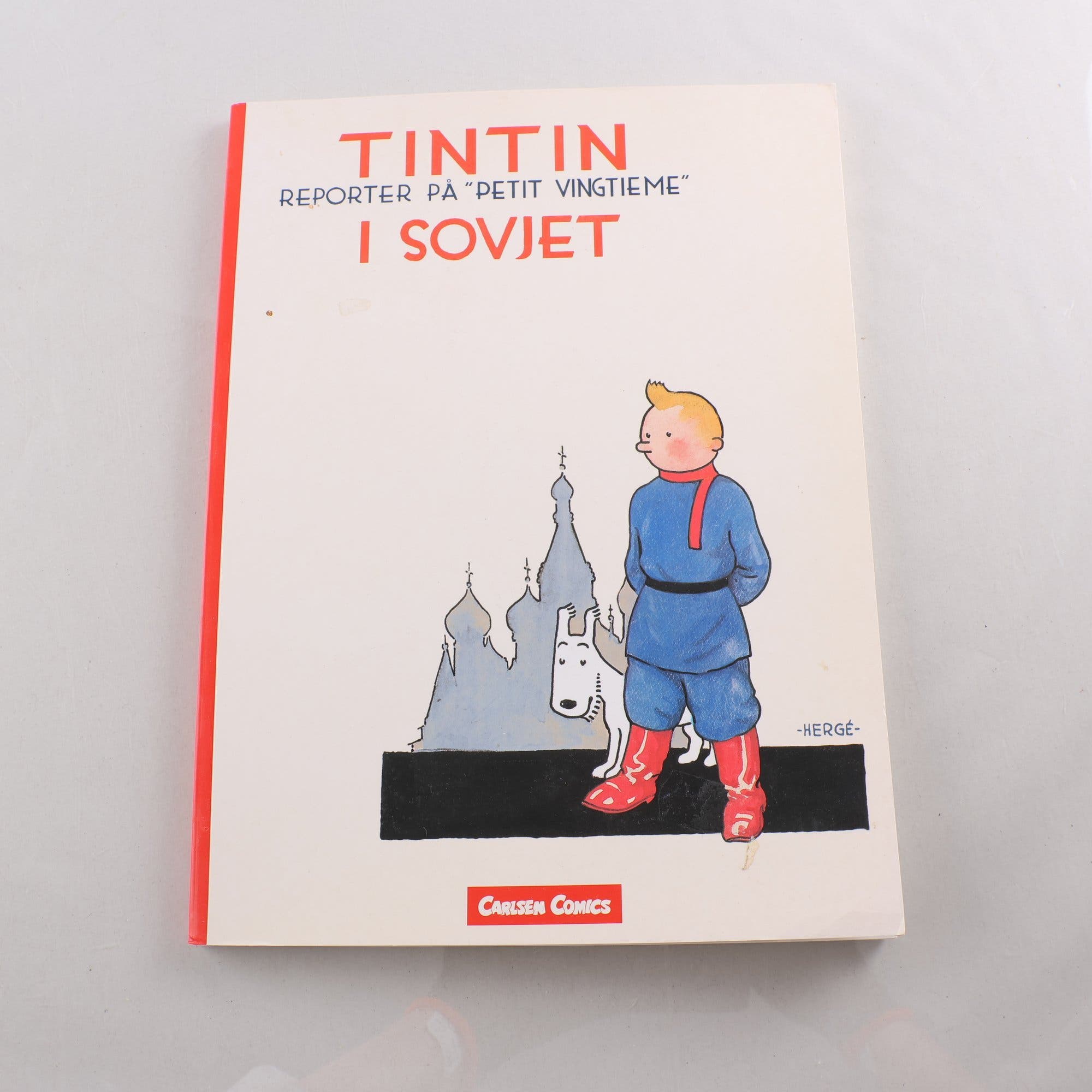 Seriealbum, Tintin i Sovjet.