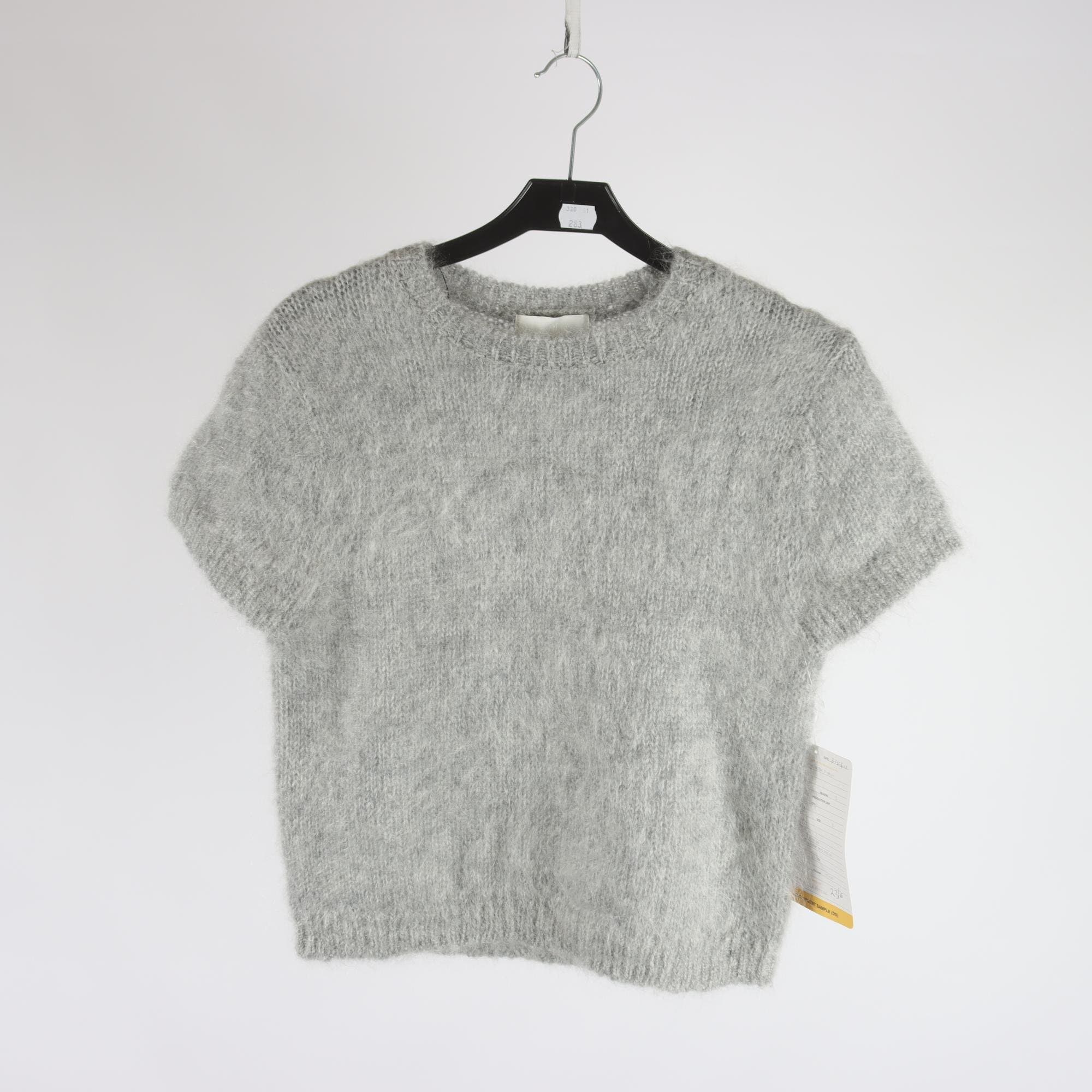 Tröja, H&M, grå, ull, mohair, stl. S.