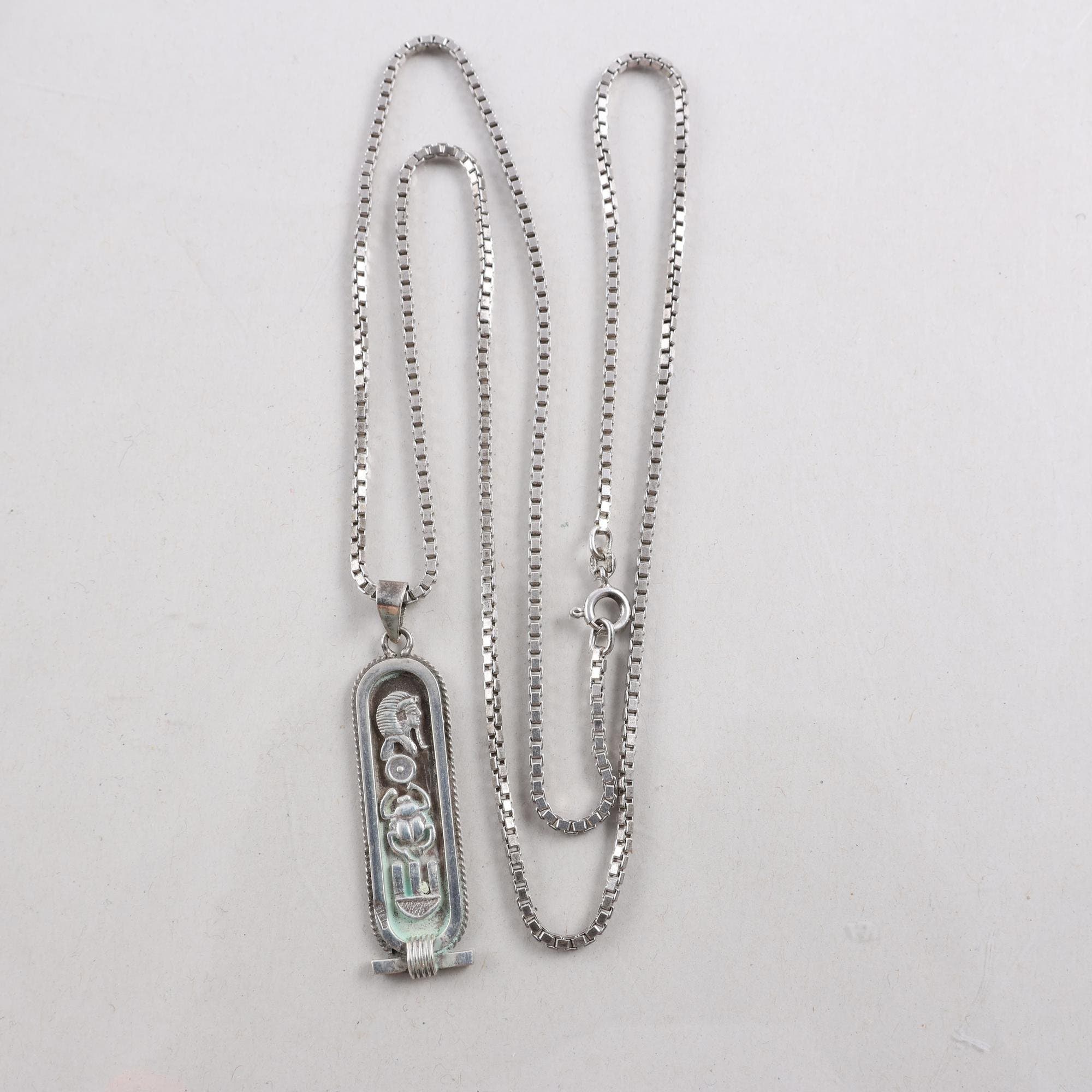 Halsband & hänge, silver