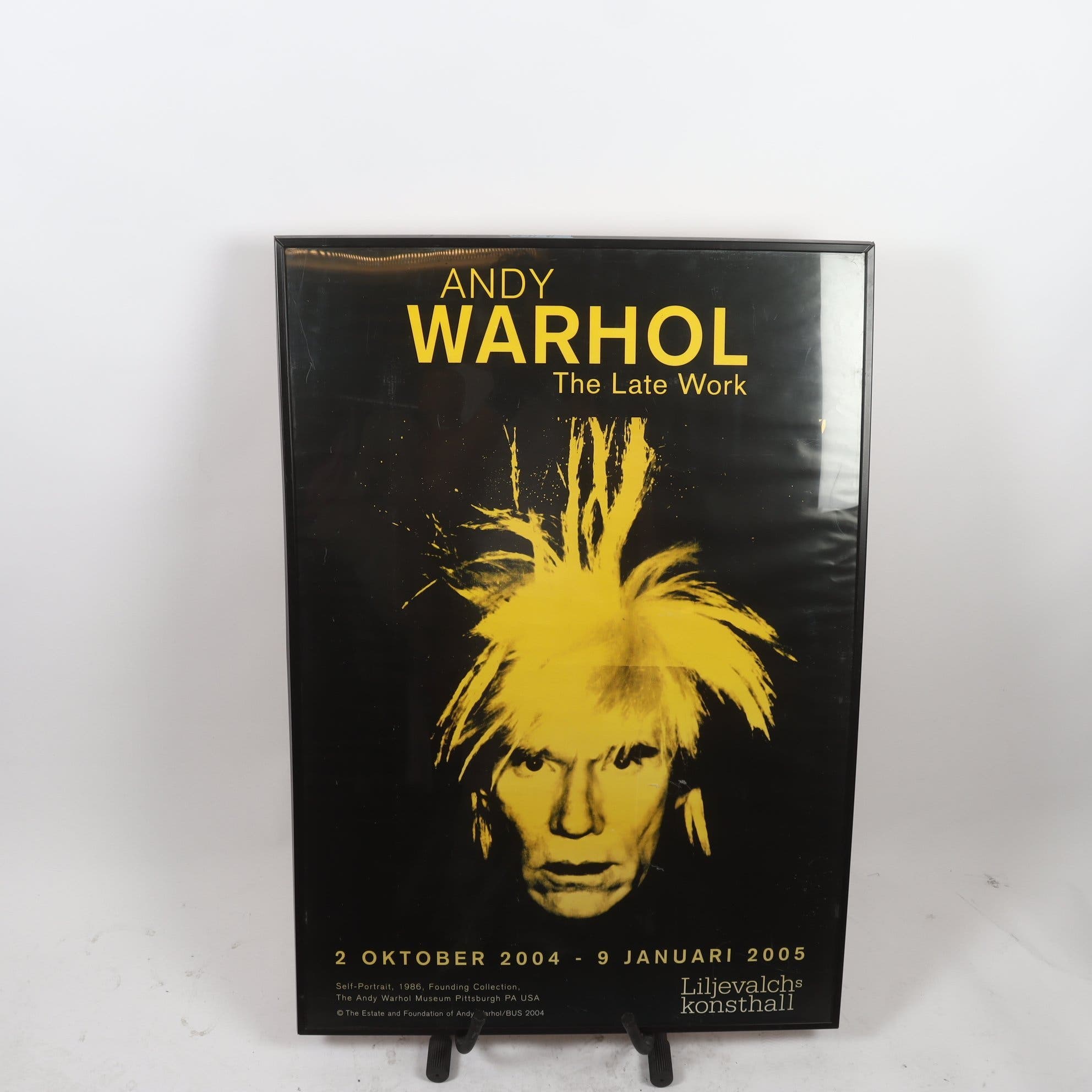 Utställningsposter, Andy Warhol, Liljevalchs konsthall, Endast avhämtning.