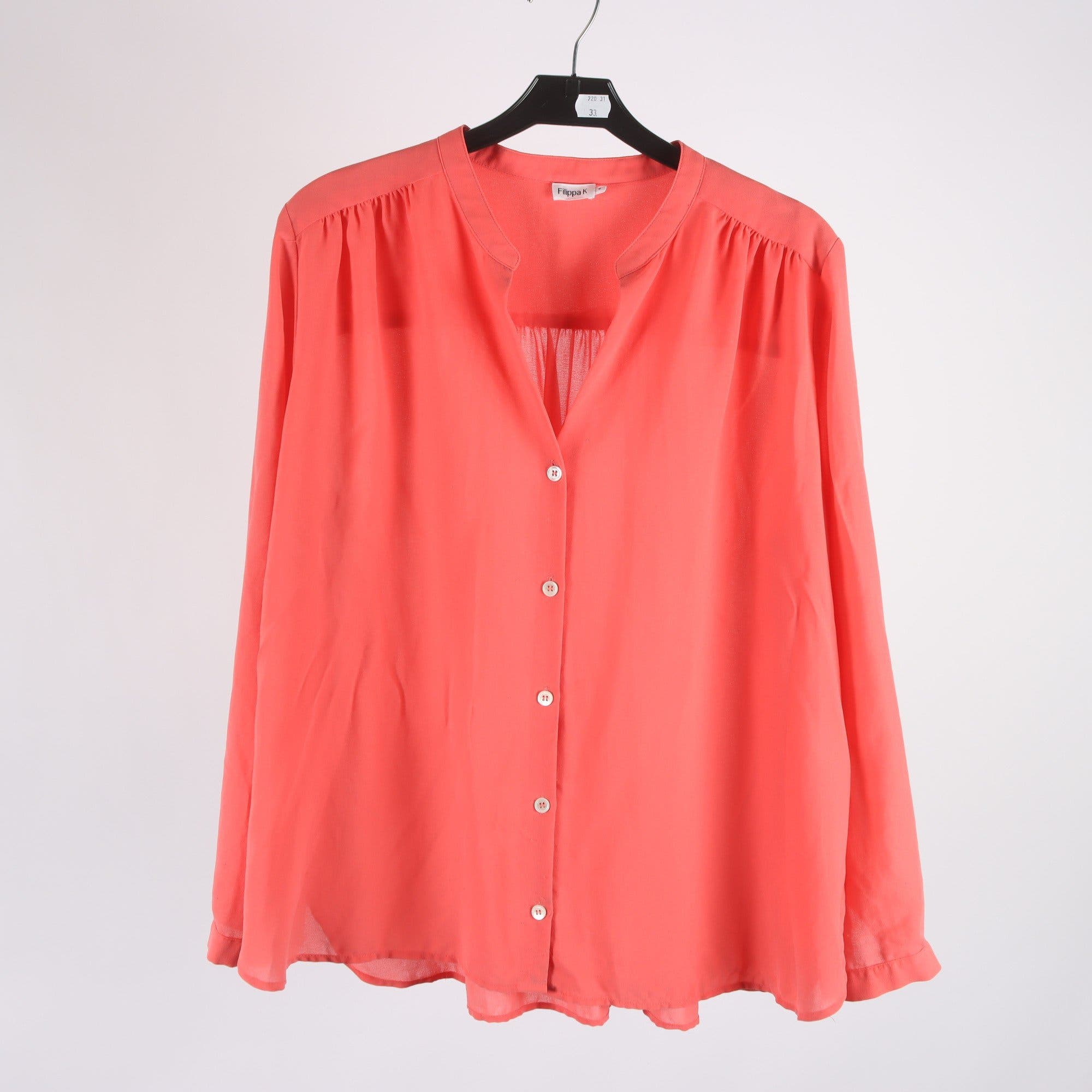 Blus, Filippa K, korall, stl. M