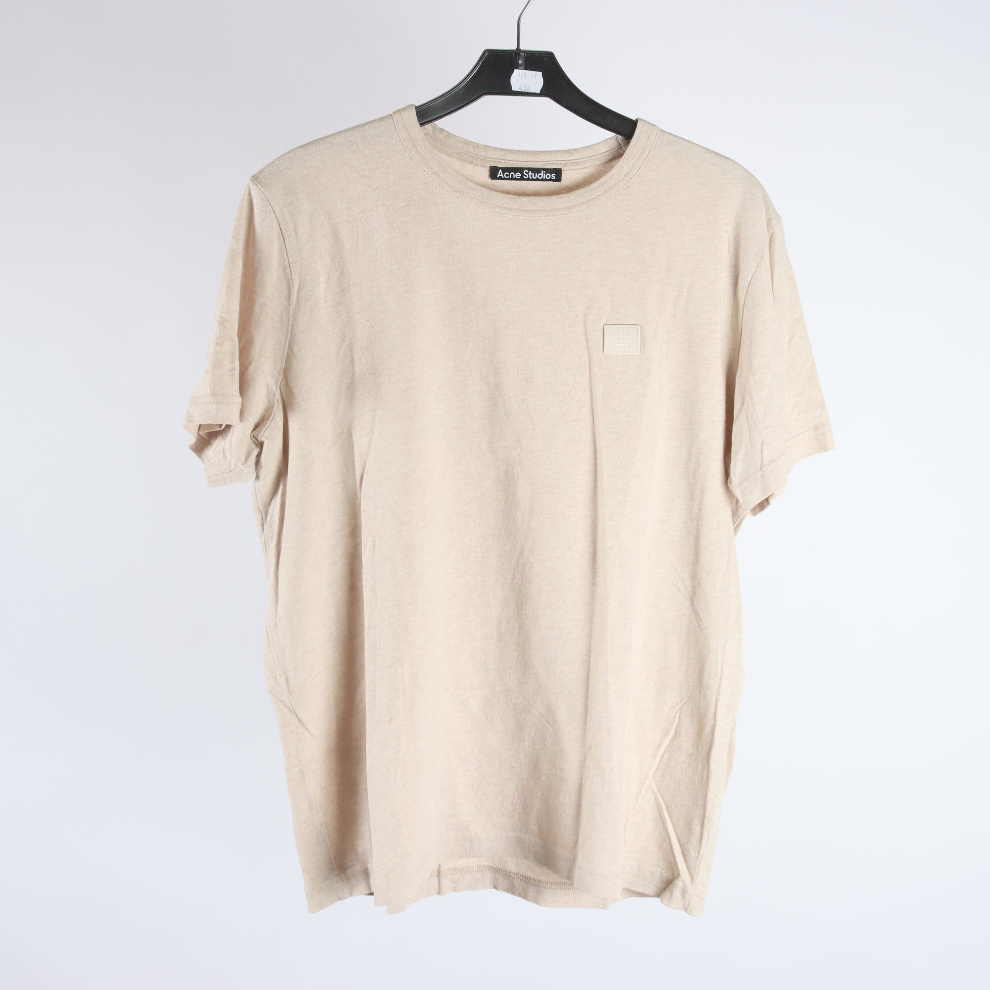 T-shirt, Acne Studios, beige, stl. M.