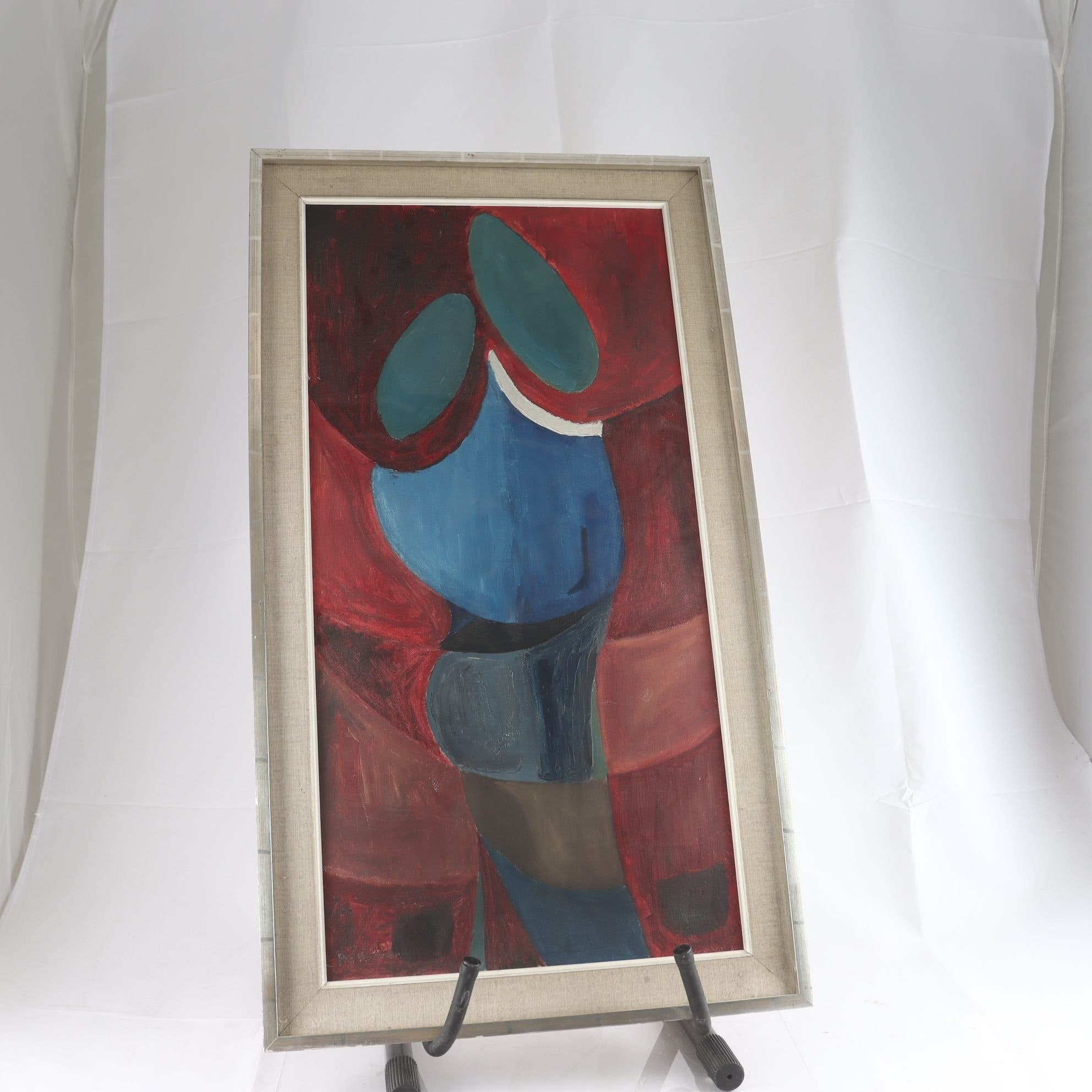 Olja på duk, Paul Petersen, (1900-1967), signerad. Endast avhämtning.