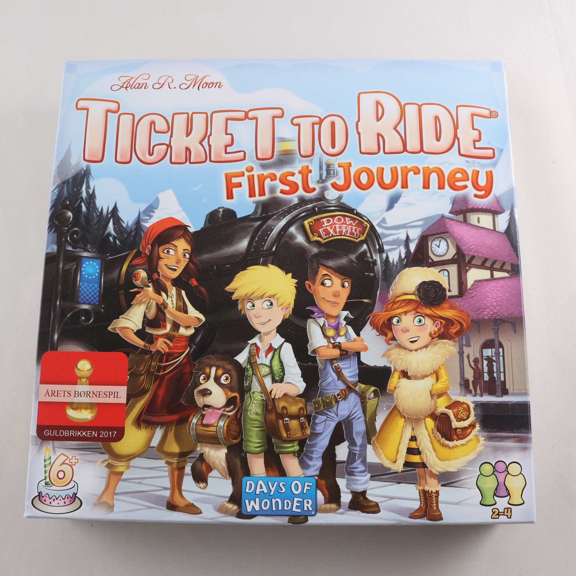 Brädspel, Ticket to ride: First Journey.