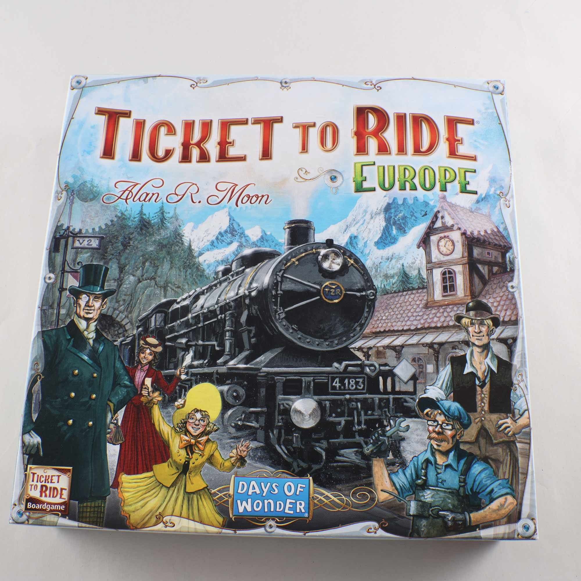 Brädspel, Ticket to ride: Europe.