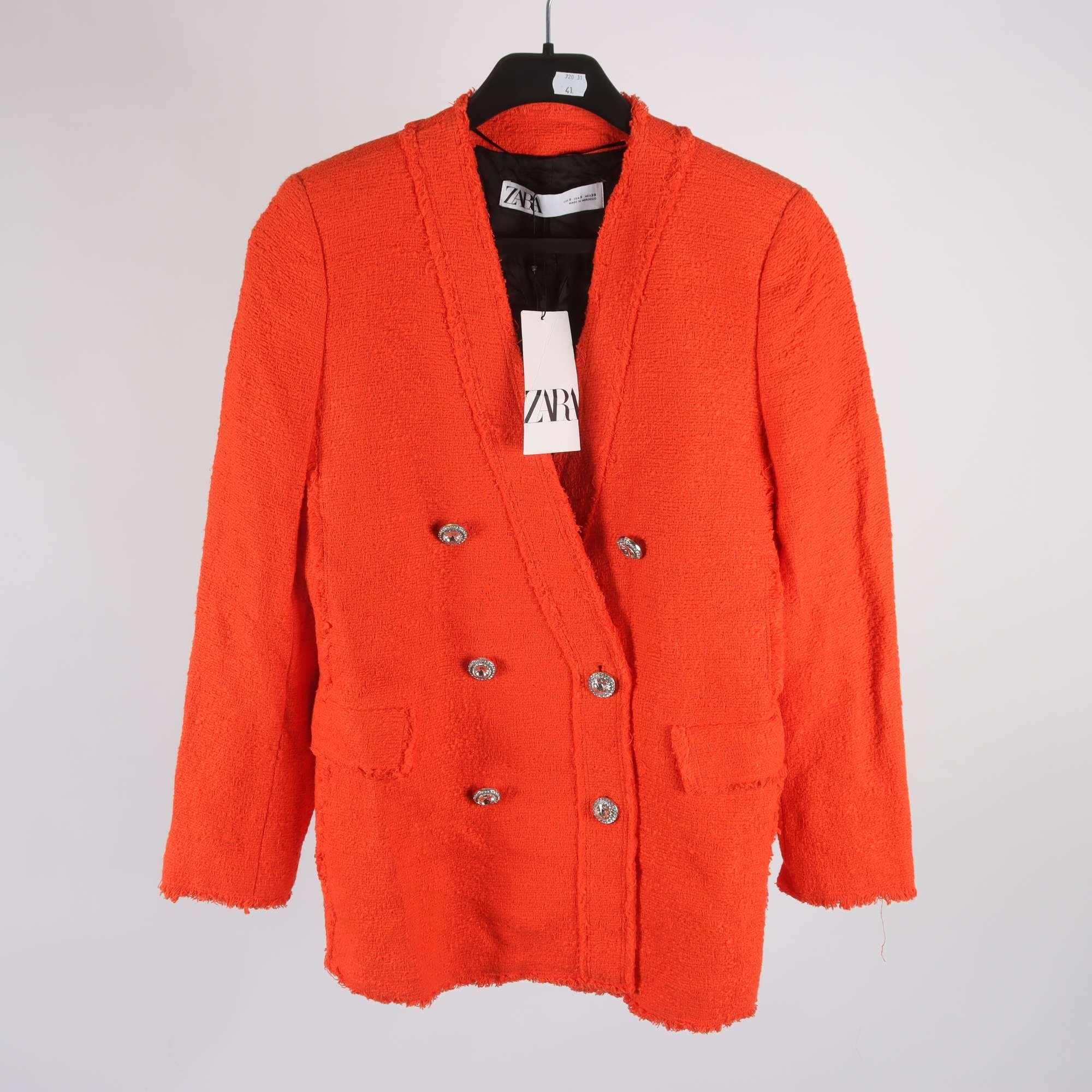 Kavaj, Zara, orange, stl. S