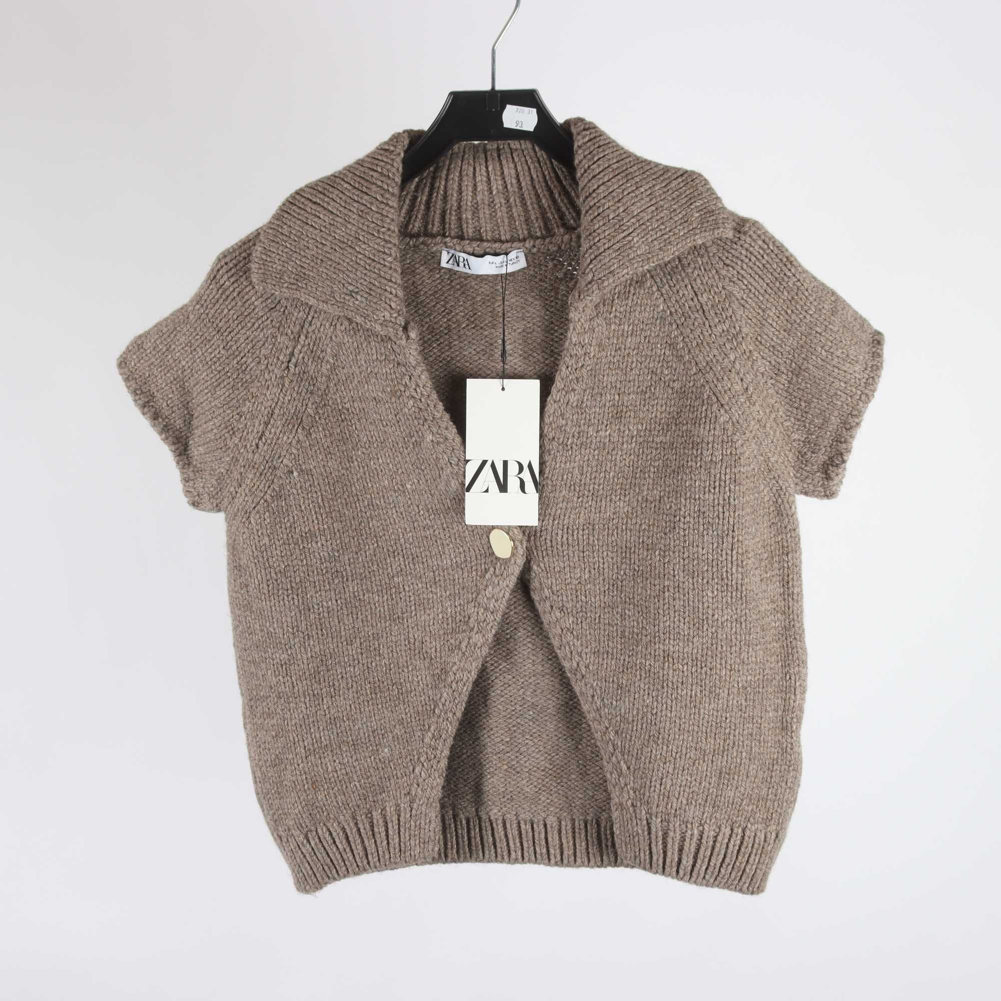 Kofta, Zara, brun beige, stl. L