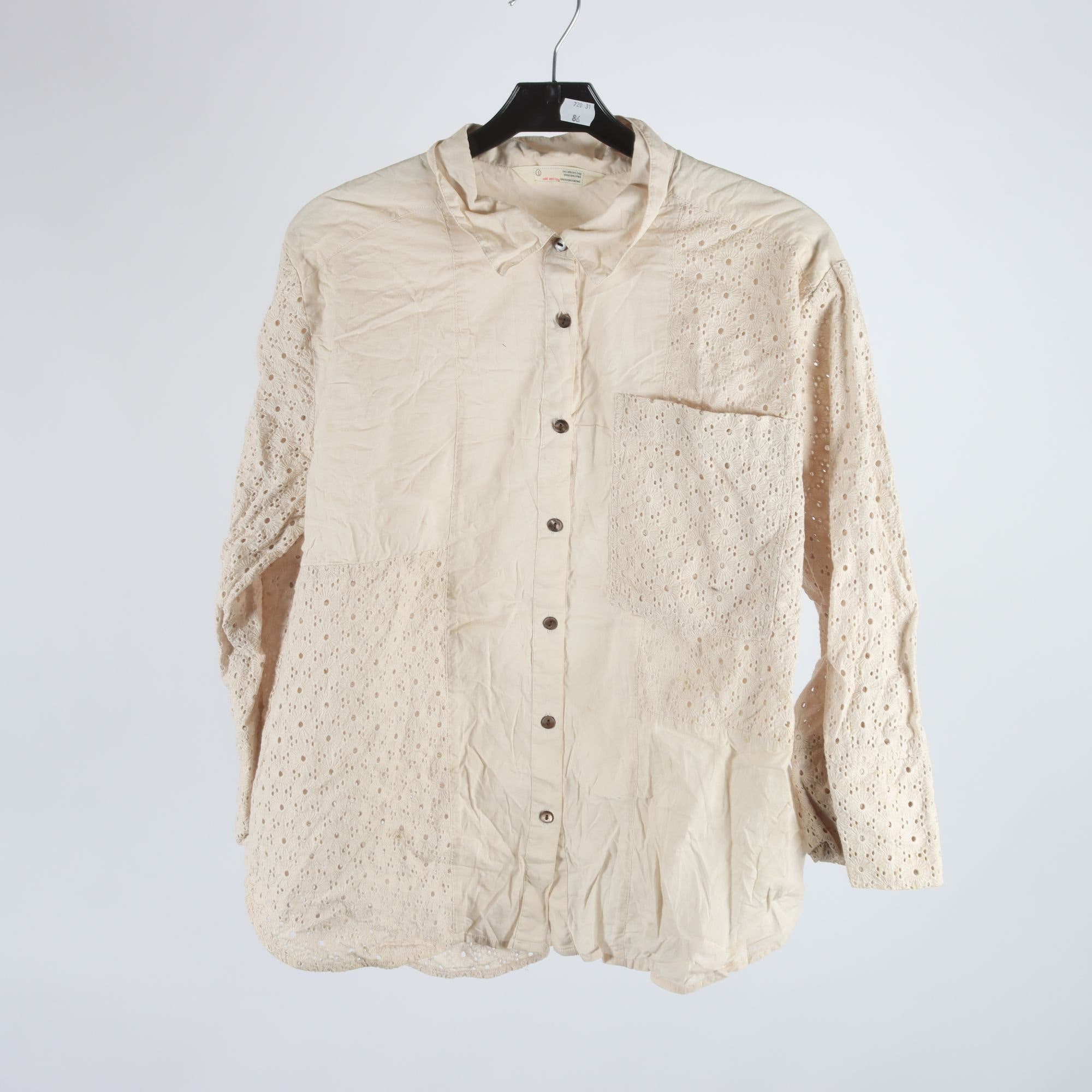 Blus, Odd Molly, beige, stl. 1 (S)