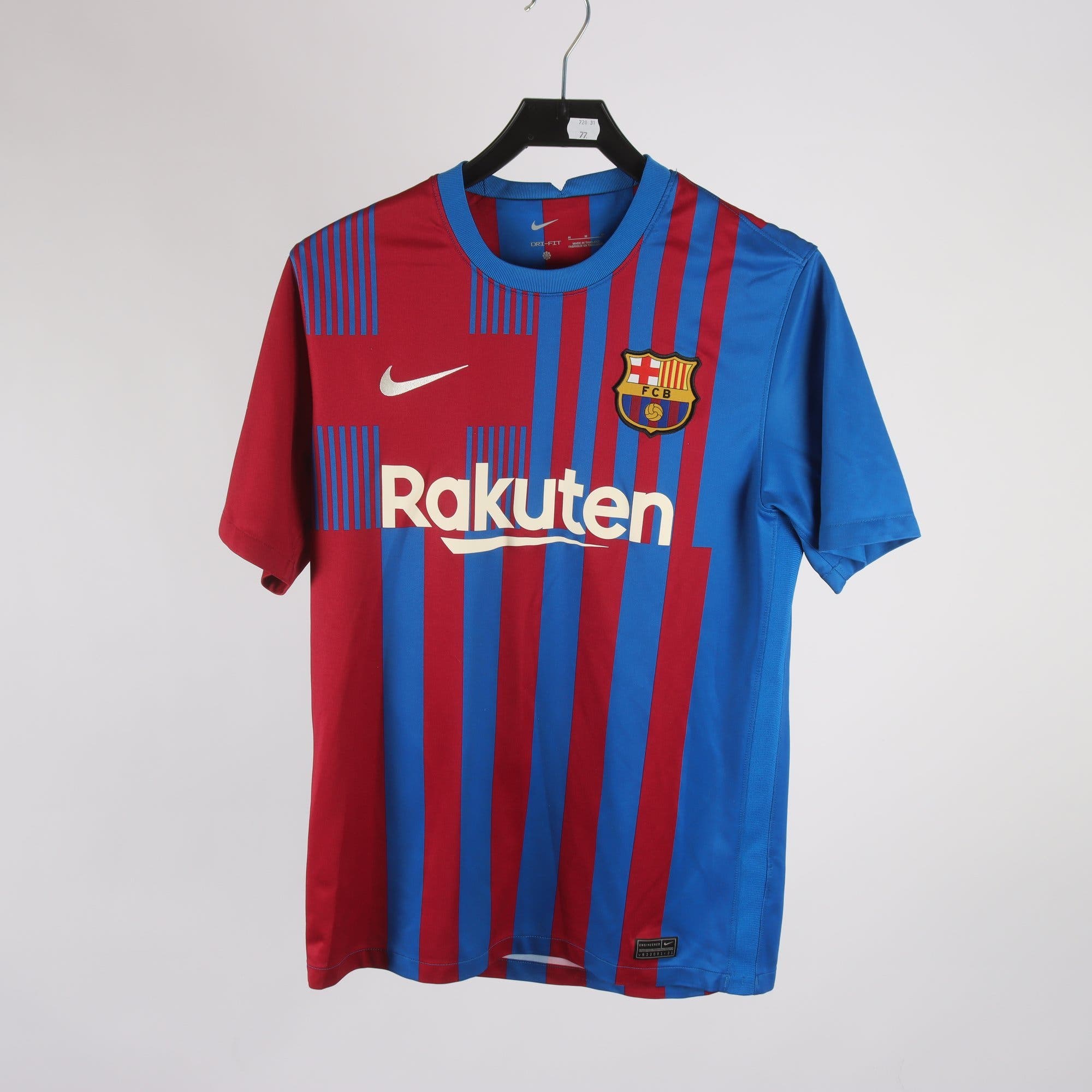 Fotbollströja, Nike FC Barcelona, blå, röd, stl. L