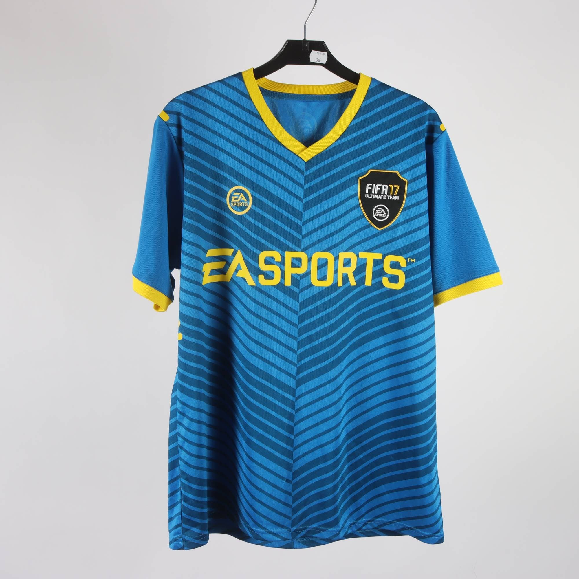 Sporttröja, EA Sports Fifa 17 Ultimate Team, blå, gul. stl. L