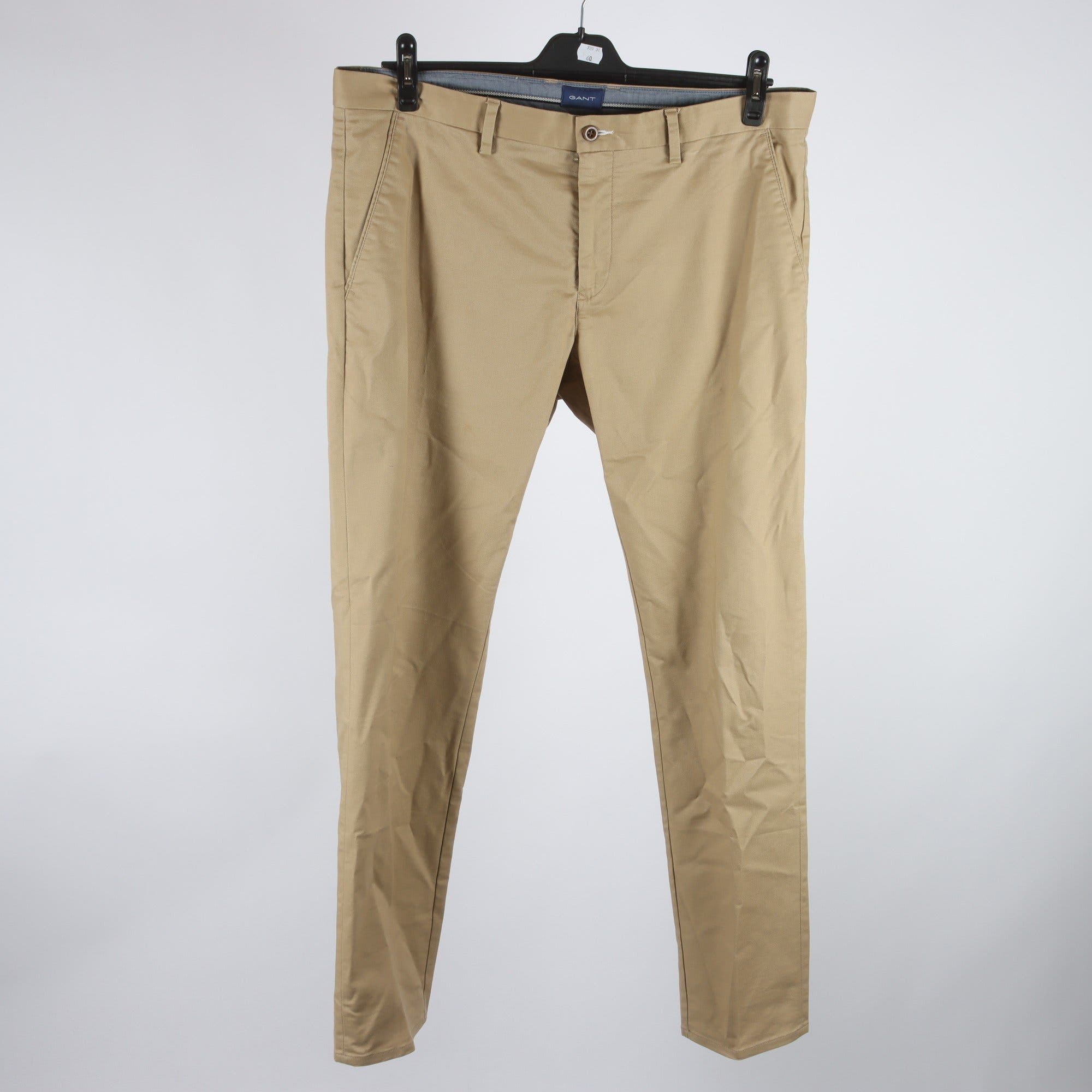 Byxor, Gant, beige, stl. W38 L34