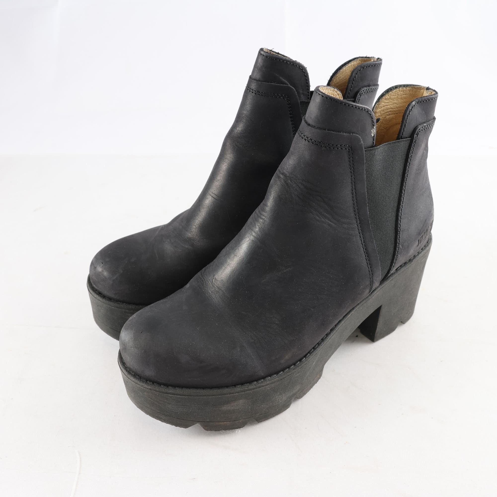Boots, Johnny Bulls, läder, stl. 41