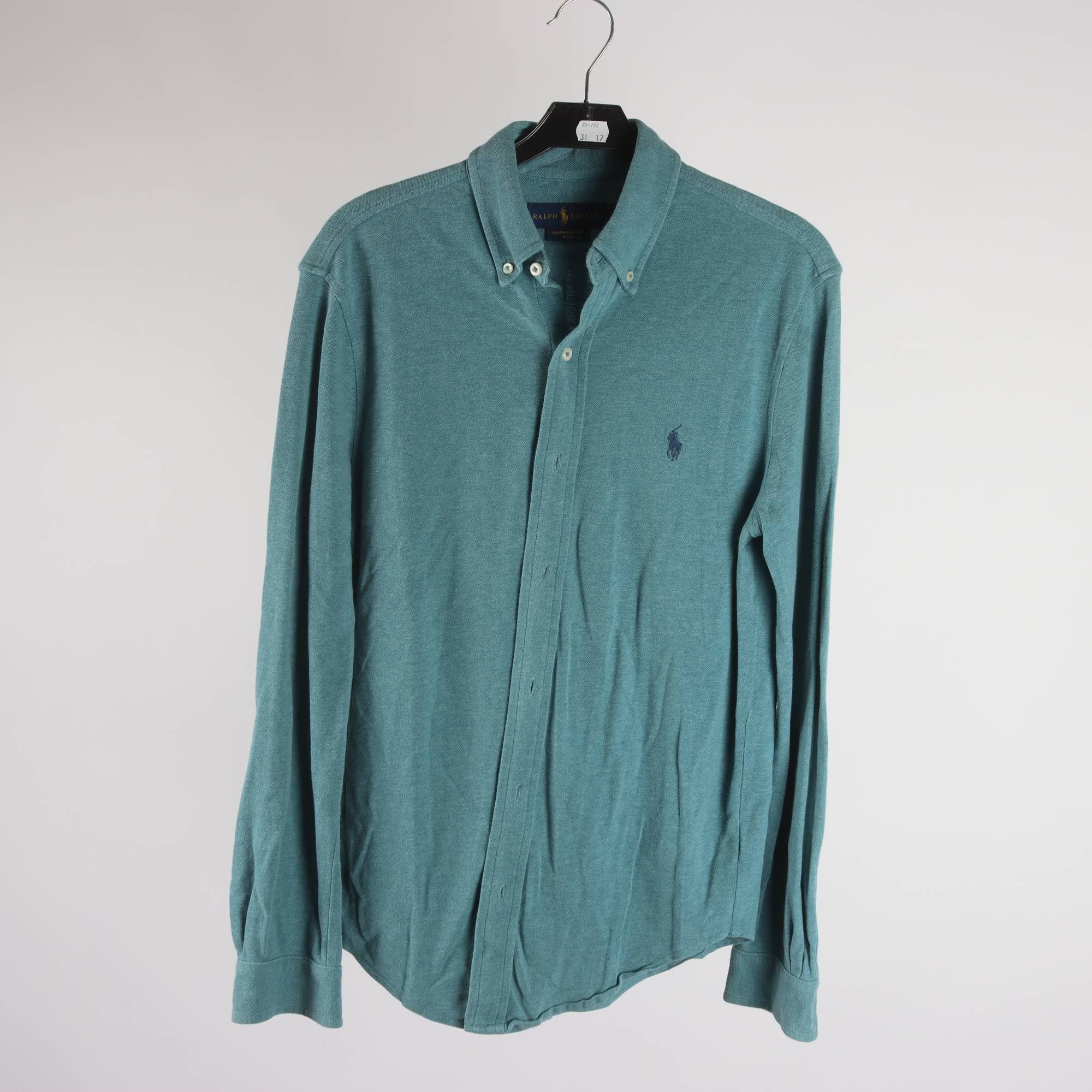Långärmad pikètröja, Ralph Lauren, stl. S