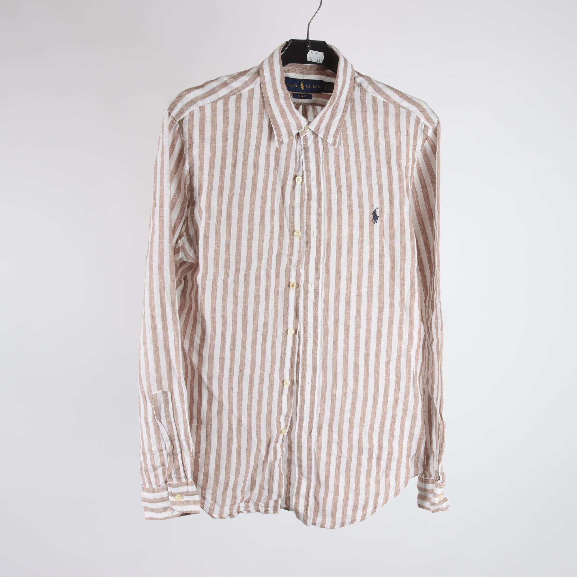 Skjorta, Ralph Lauren, 100% lin, stl. S