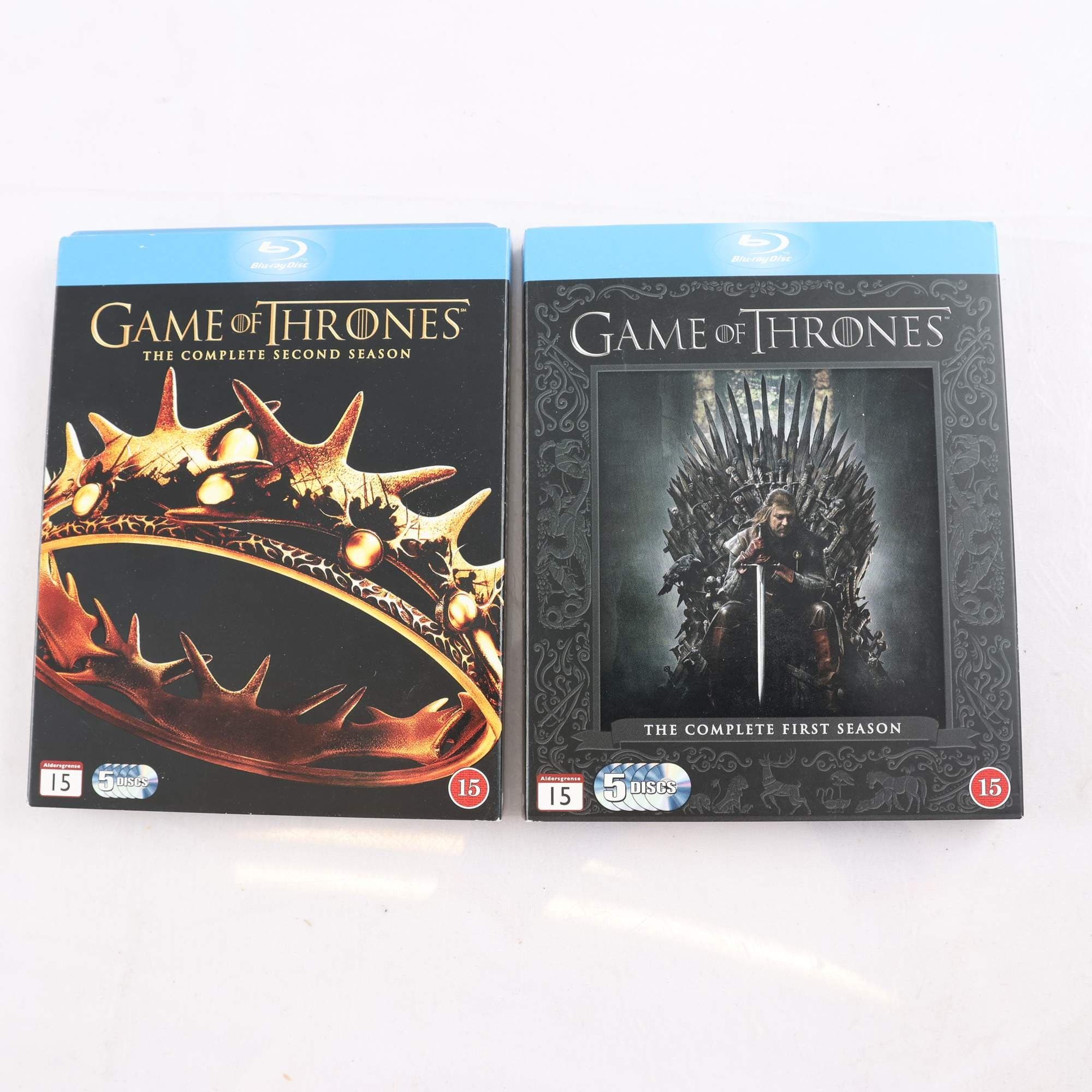 Blu-ray Game of Thrones Säsong 1 & 2