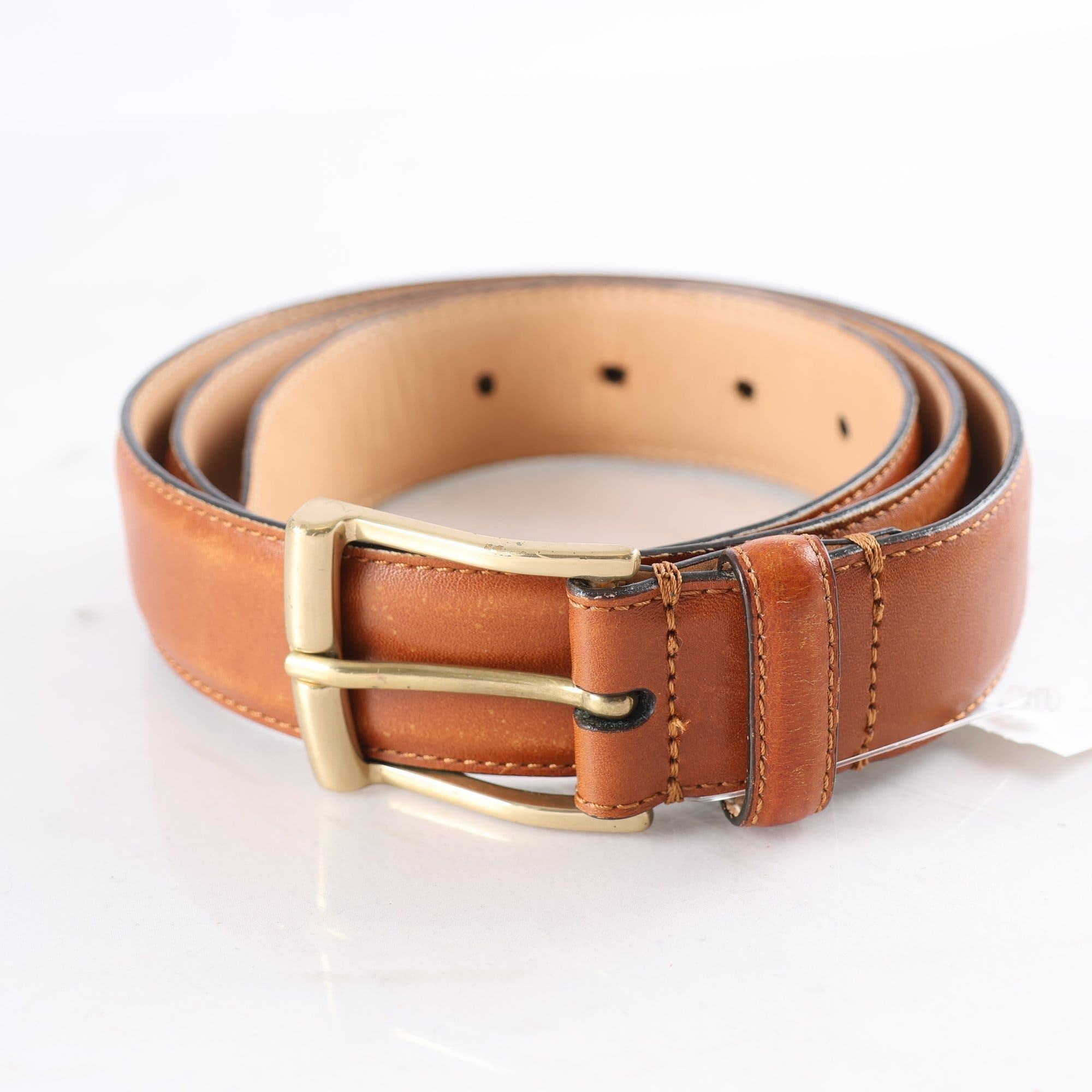 Bälte, Crockett & Jones, läder, stl. 36″