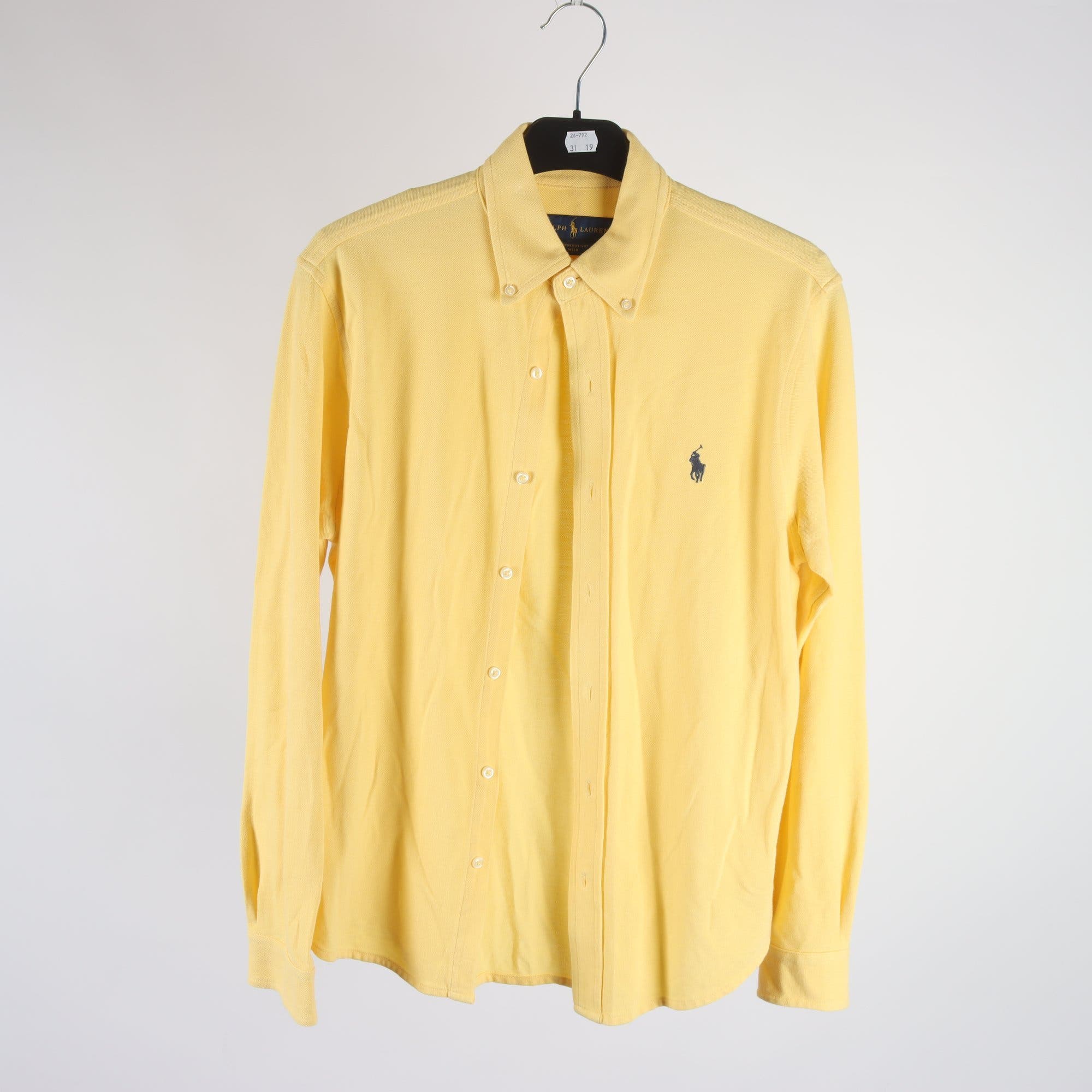Långärmad pikètröja, Ralph Lauren, stl. S
