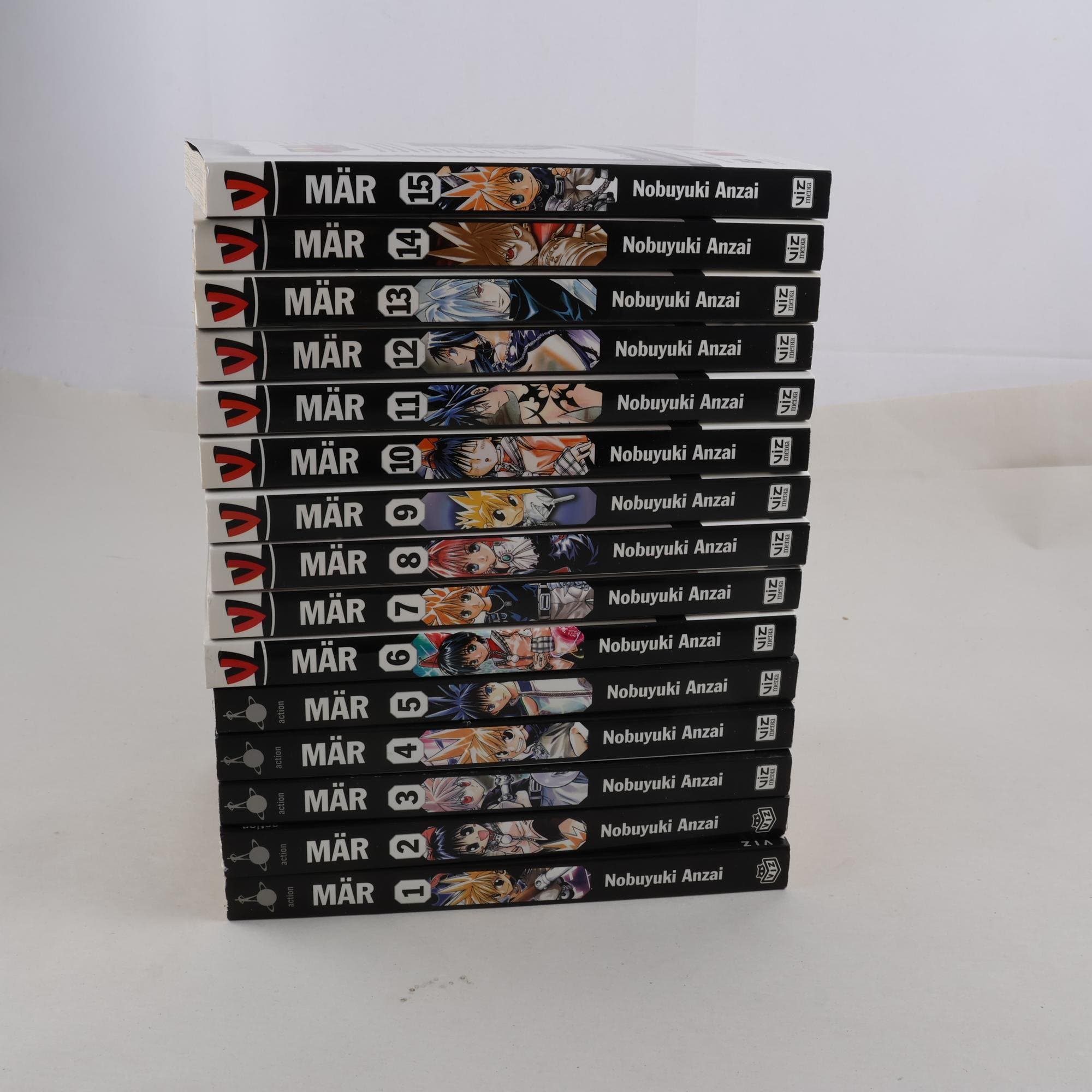 Nobuyuki Anzai, MÄR (Märchen Awakens Romance), Vol. 1-15