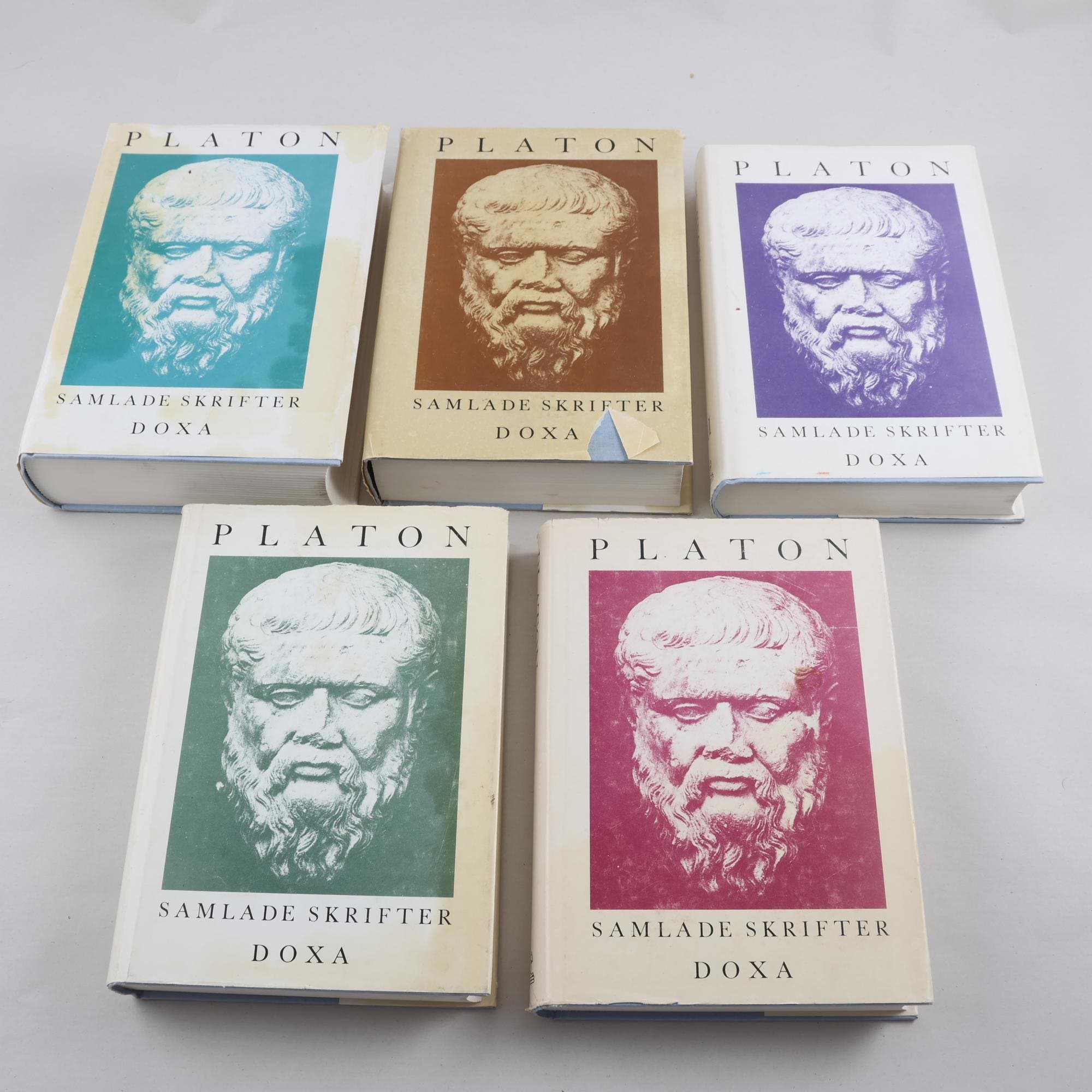 Platon, Samlade skrifter, Vol. I-V