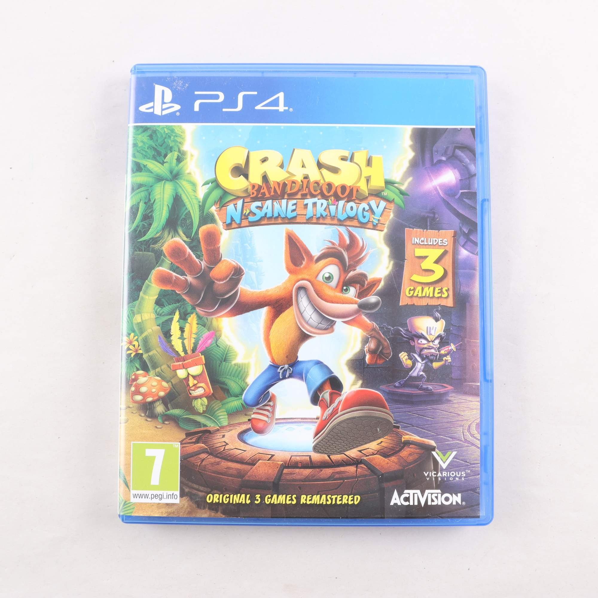 PS4 Crash Bandicoot N.Sane Trilogy